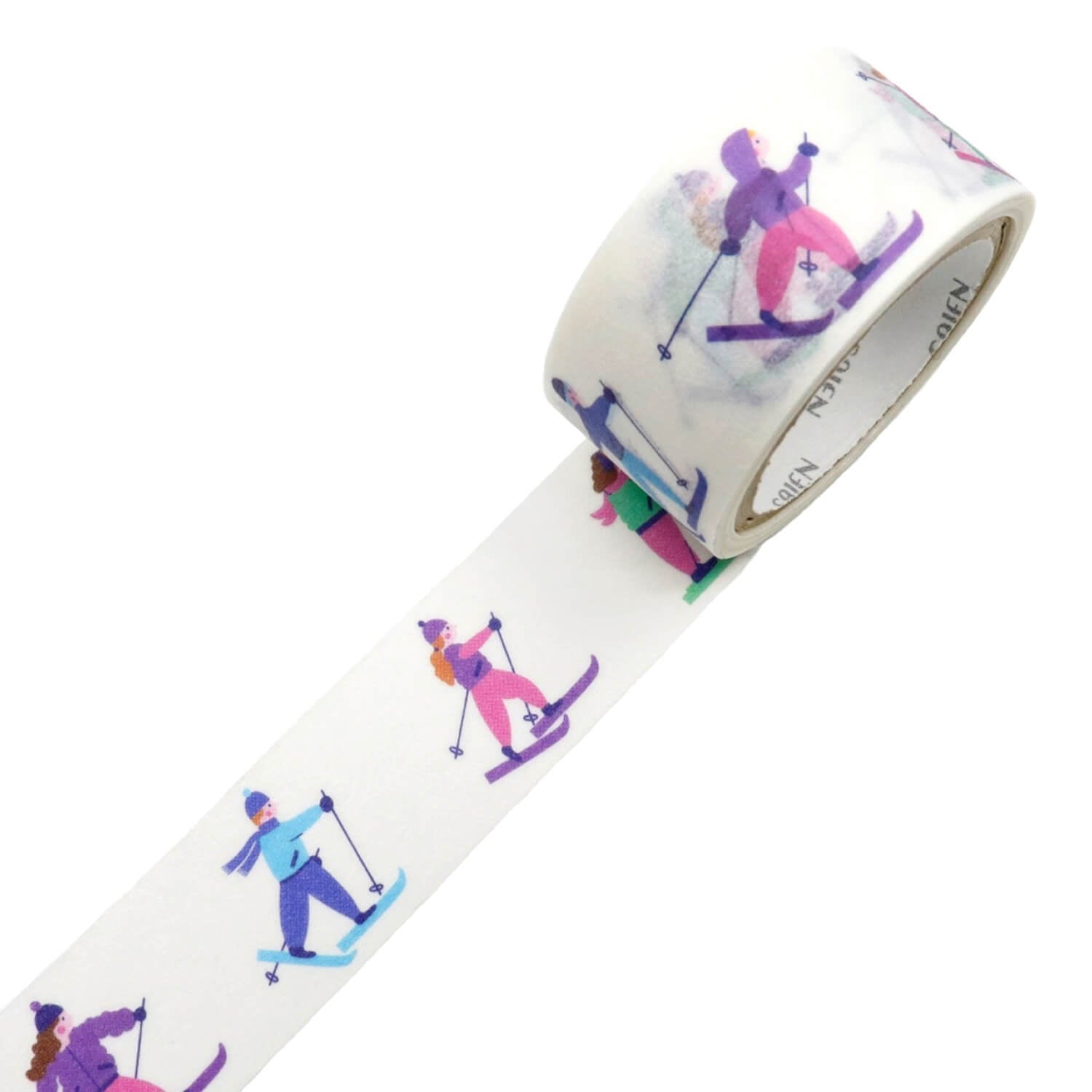 Saien × Tiina Achren Masking Tape - Skiing