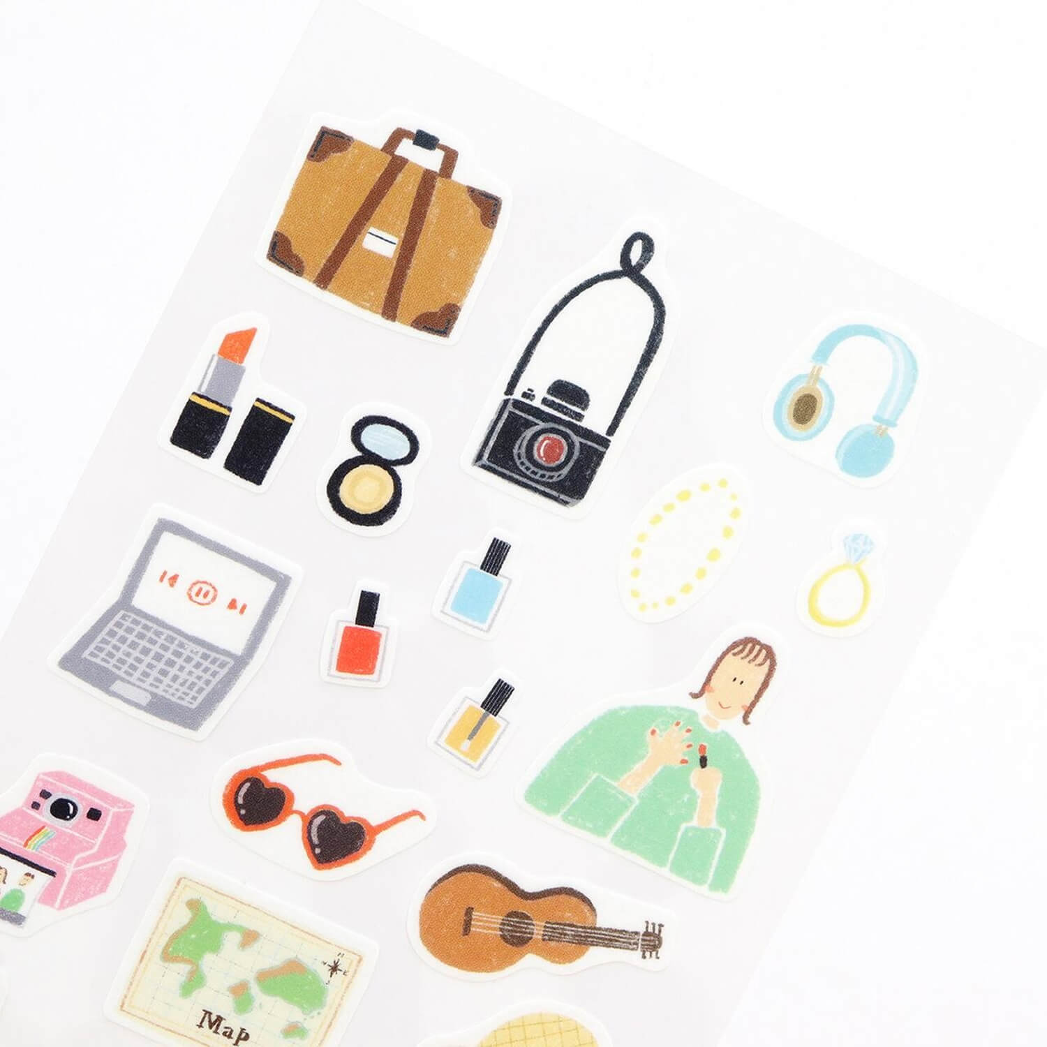 Saien x Tomatomayu Masking Sticker Sheet - Holiday