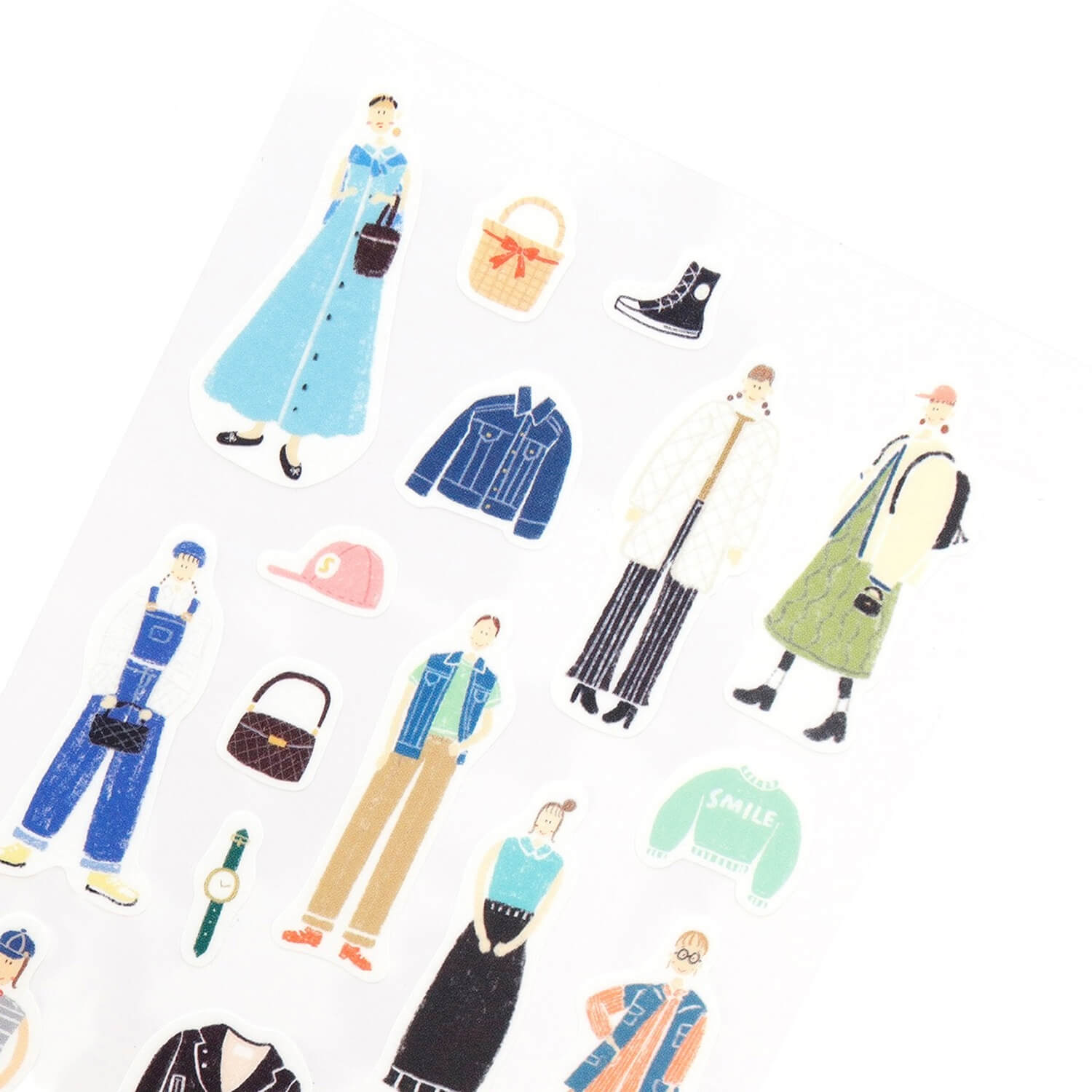 Saien x Tomatomayu Masking Sticker Sheet - Today’s Code