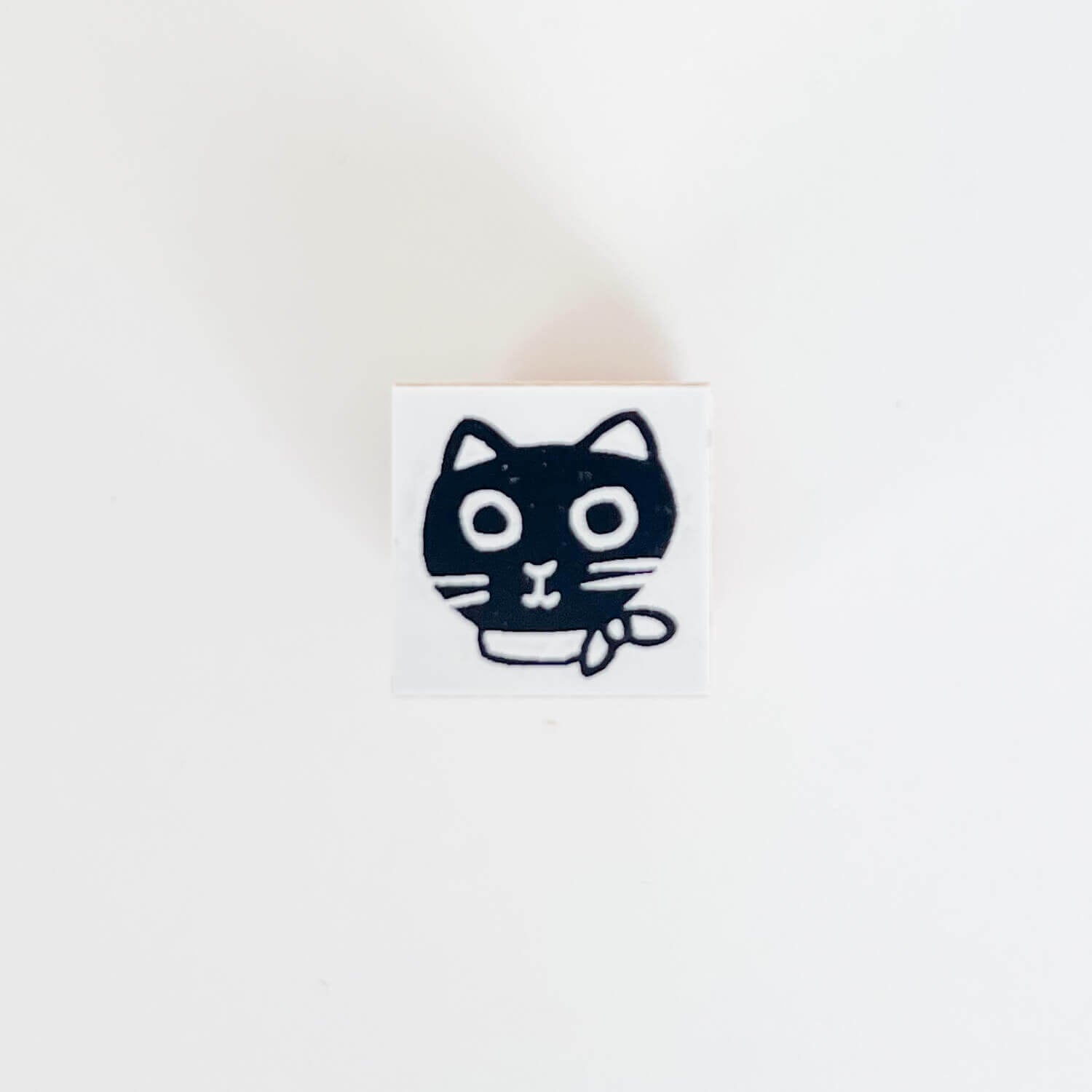 Sanby × Yumi Kitagishi Chibi Stamp – 3 Black Cat