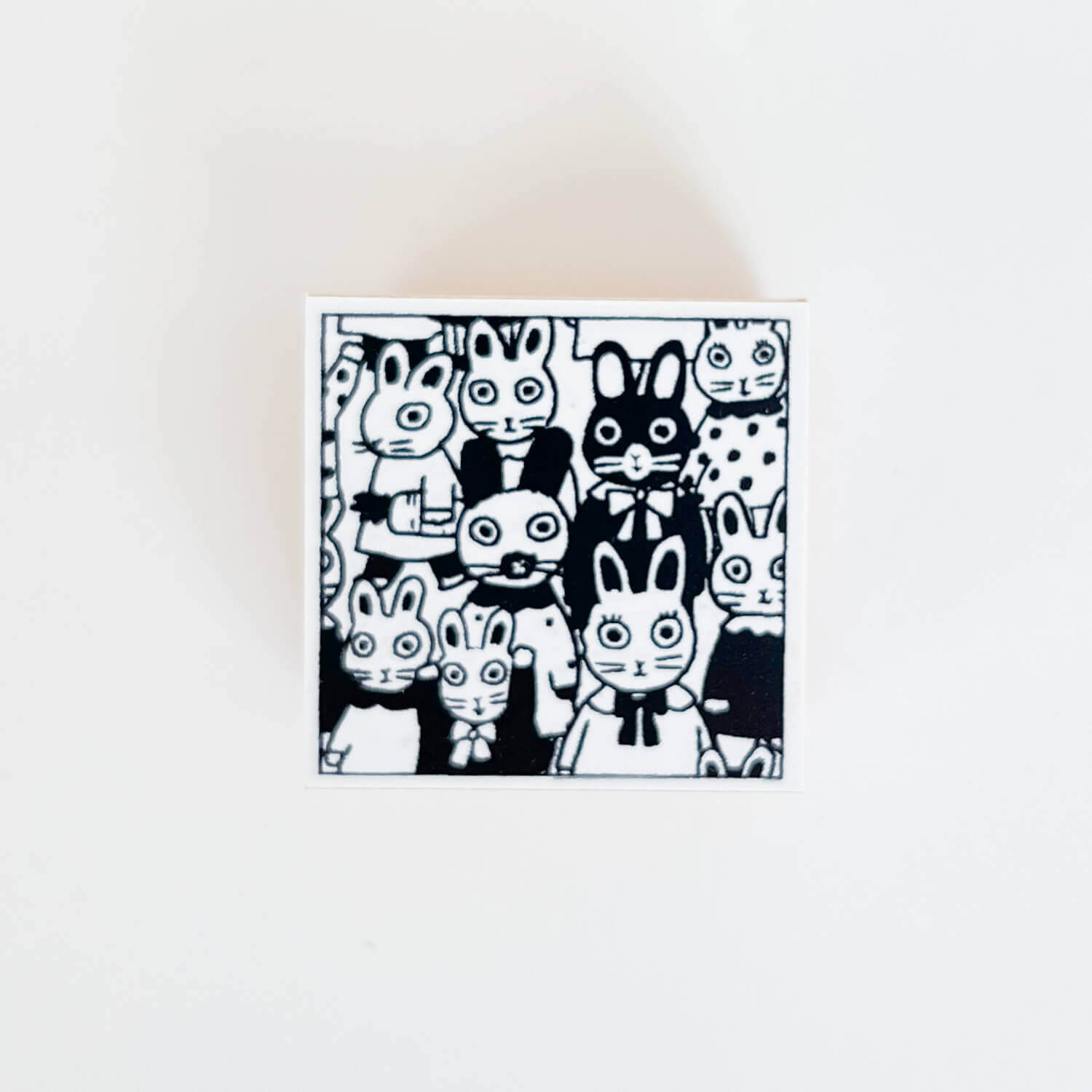 Sanby × Yumi Kitagishi Gyugyu Stamp – Rabbit