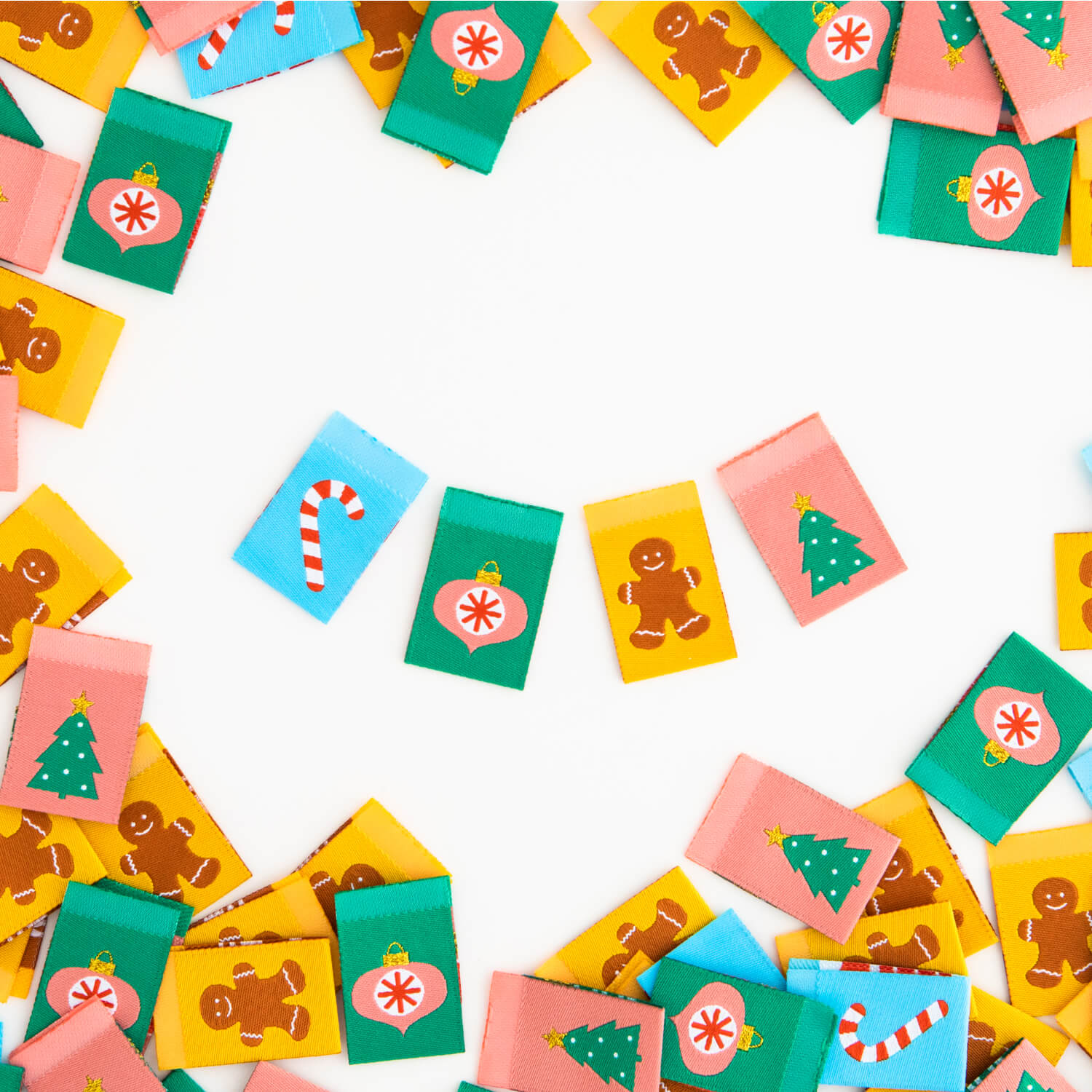 Sarah Hearts Label Multipack - Christmas Holiday