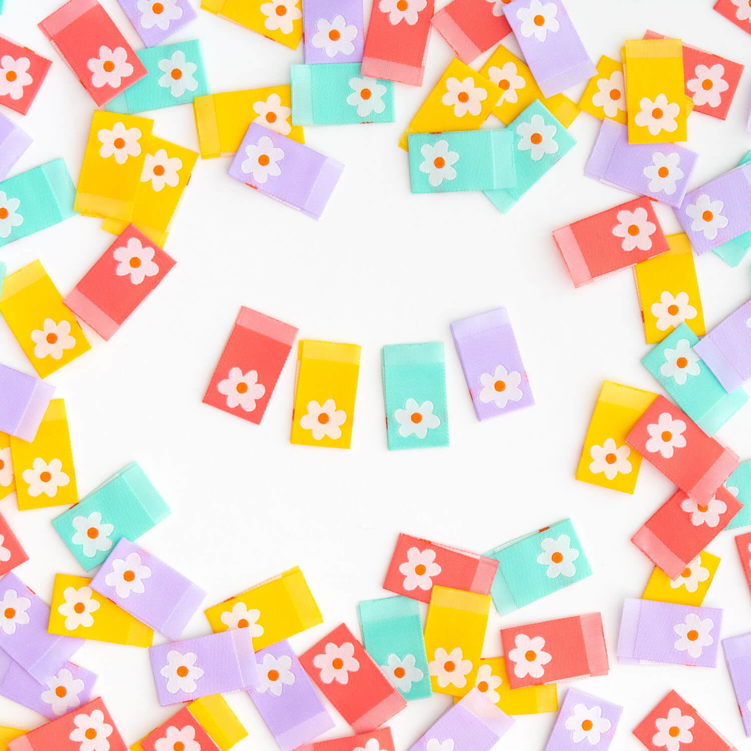 Sarah Hearts Label Multipack - Daisy