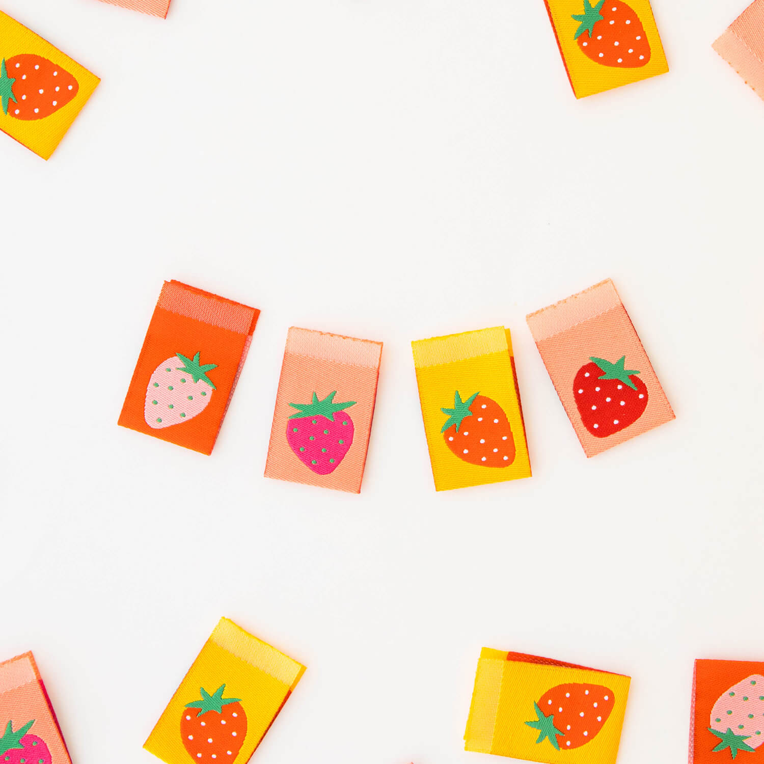 Sarah Hearts Label Multipack - Strawberry