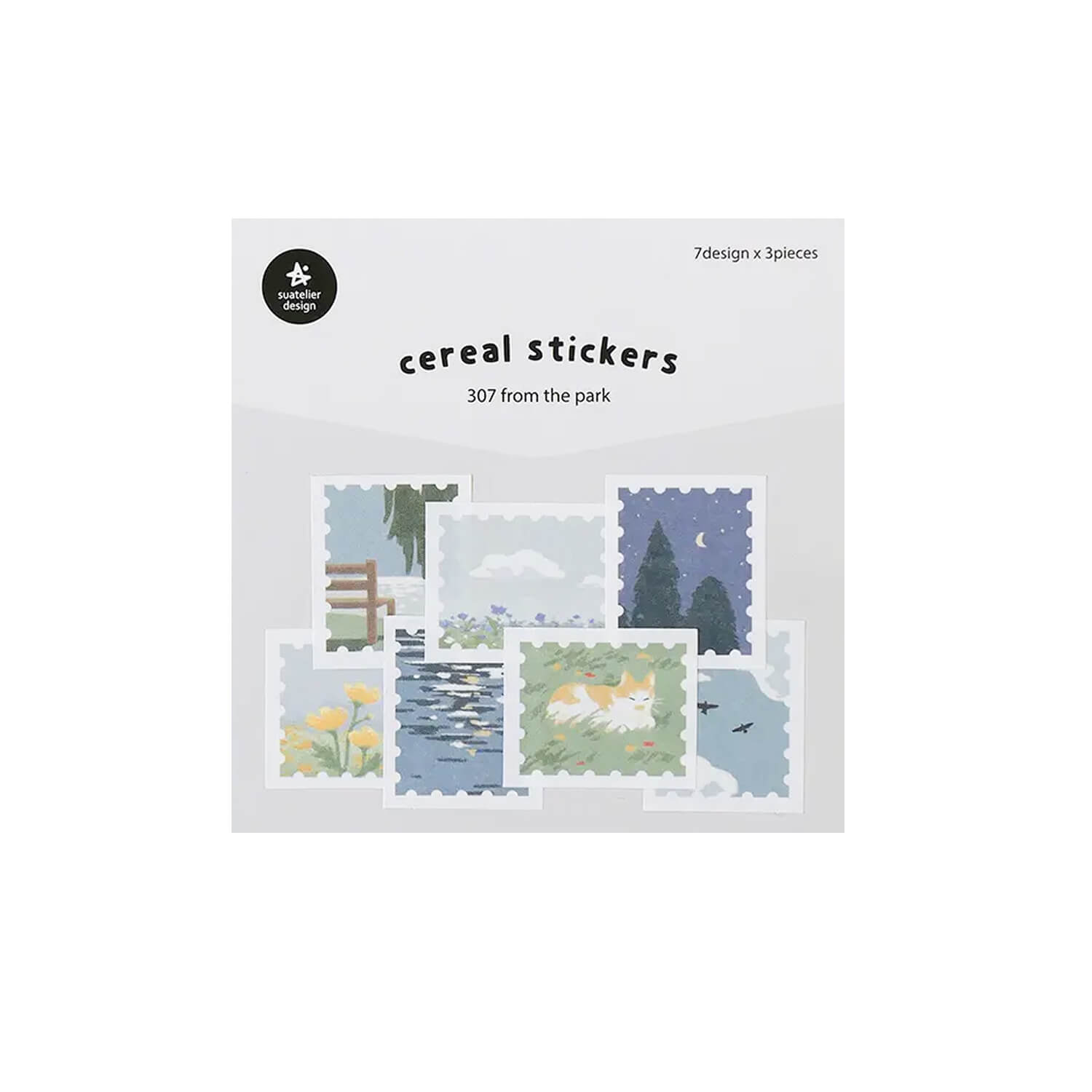 Suatelier Flake Sticker Pack – From the Park