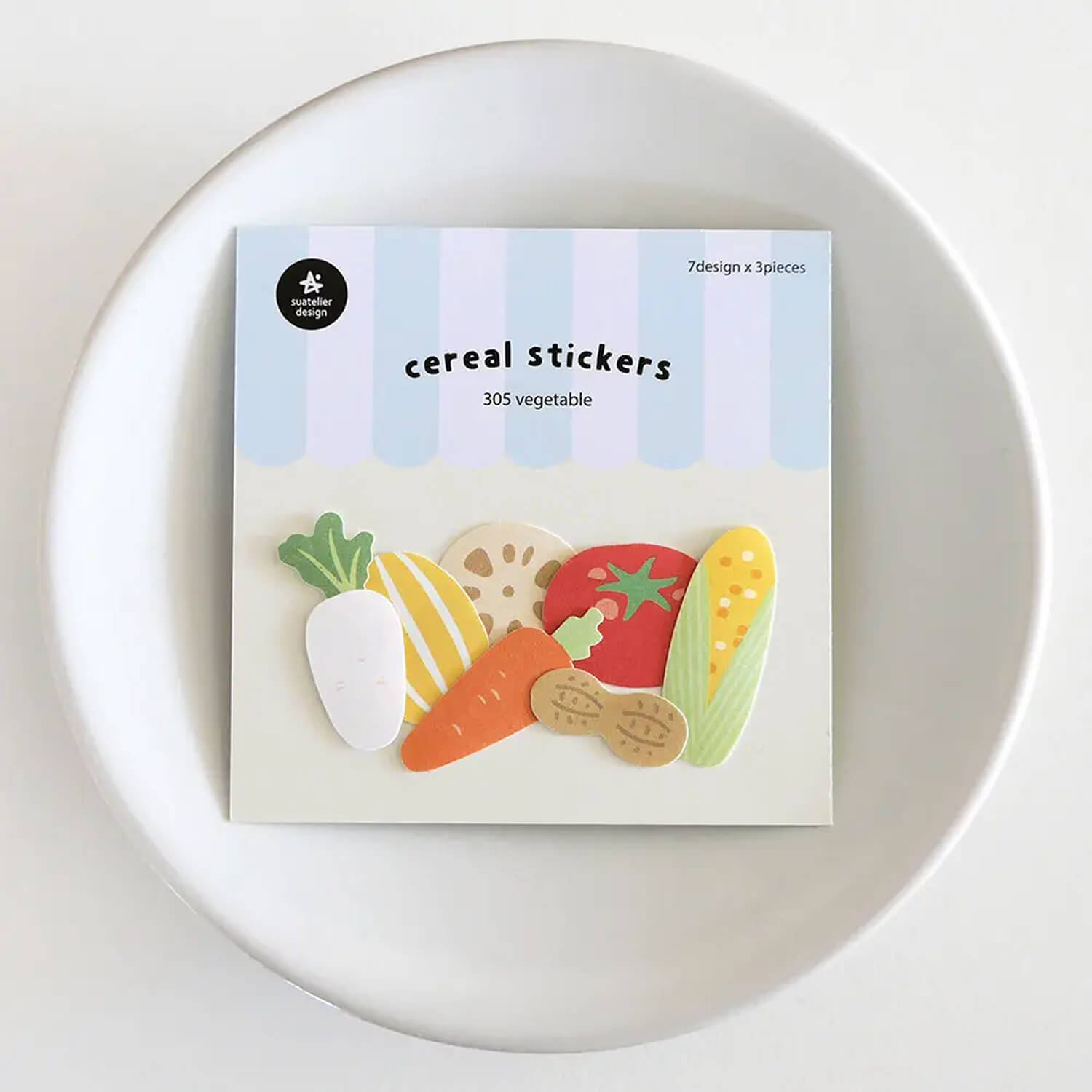 Suatelier Flake Sticker Pack – Vegetable
