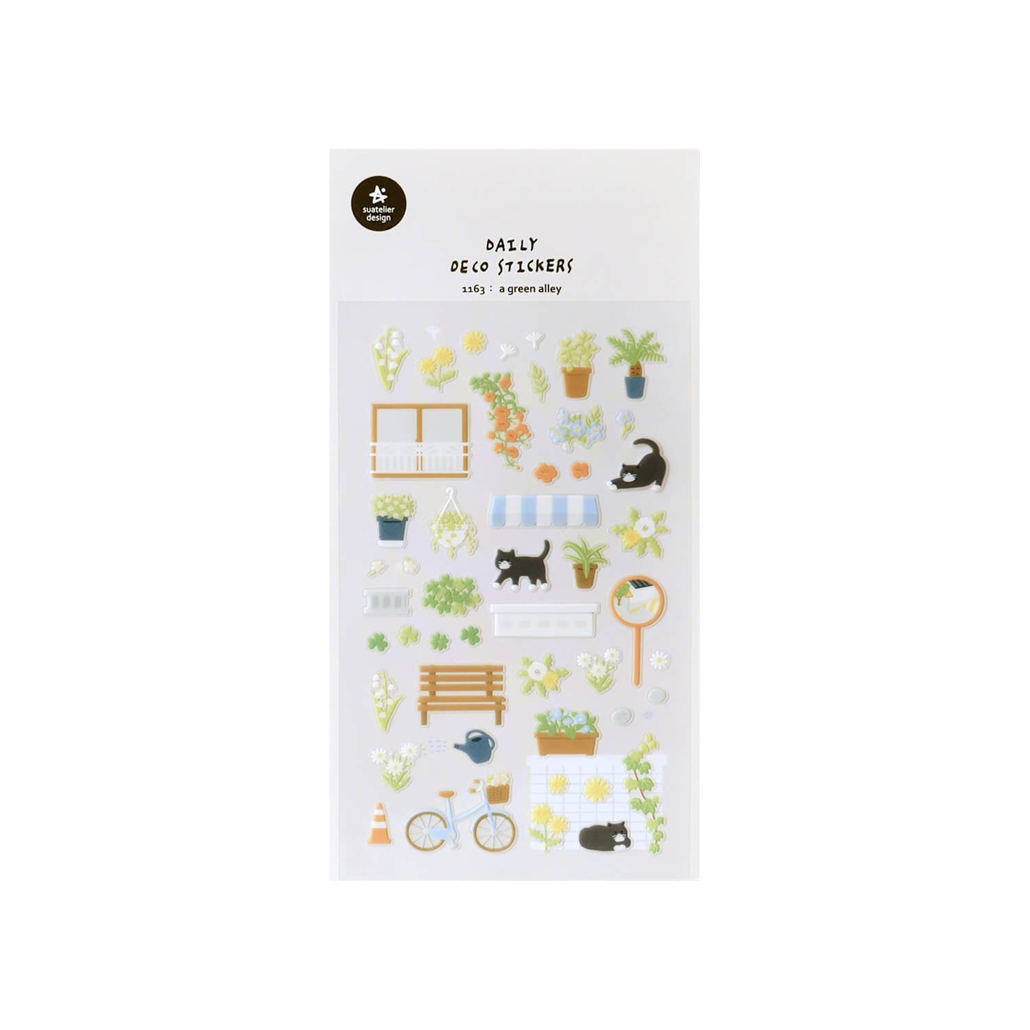 Suatelier Sticker Sheet – A Green Alley