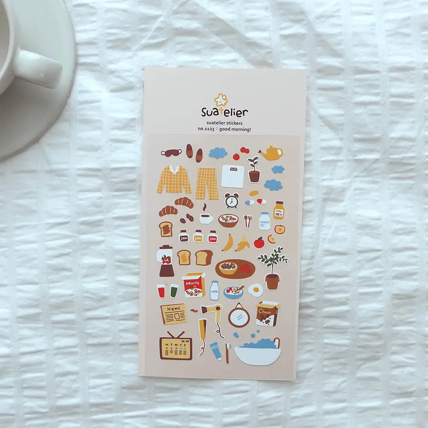 Suatelier Sticker Sheet – Good Morning!