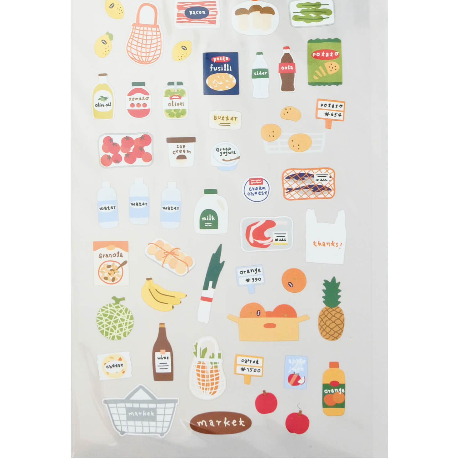 Suatelier Sticker Sheet – Market