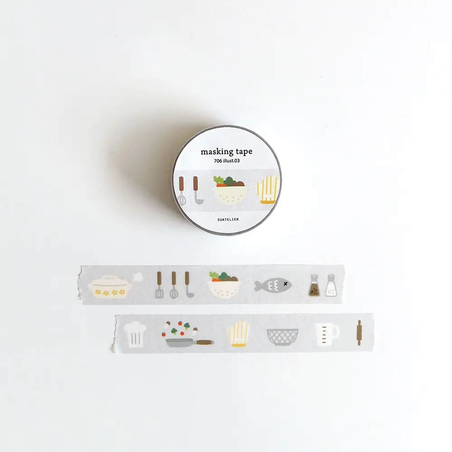 Suatelier Washi Tape – Illust. 03