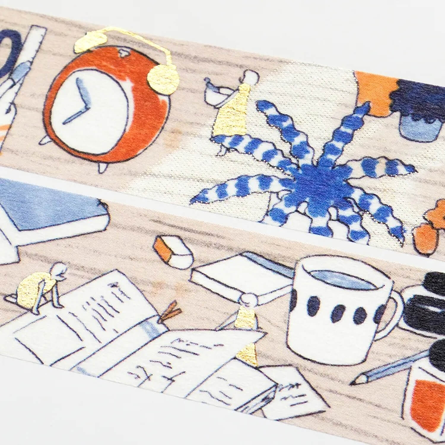 Sayuri Fujimaki Foil Washi Tape – On the Desk