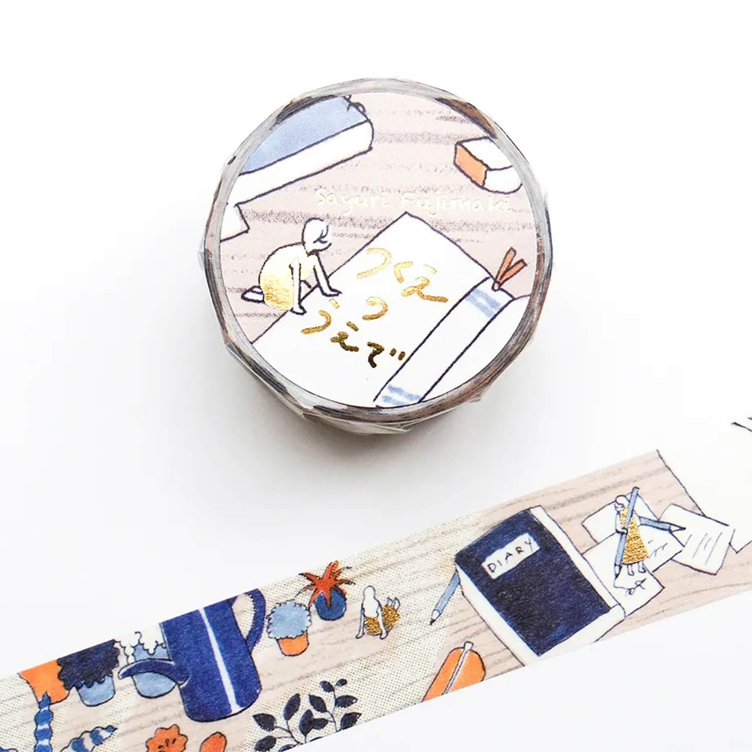 Sayuri Fujimaki Foil Washi Tape – On the Desk