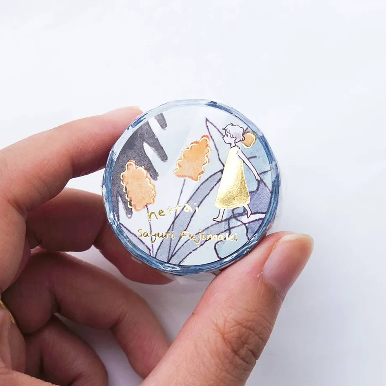 Sayuri Fujimaki Foil Washi Tape – Tropical (Nettai)