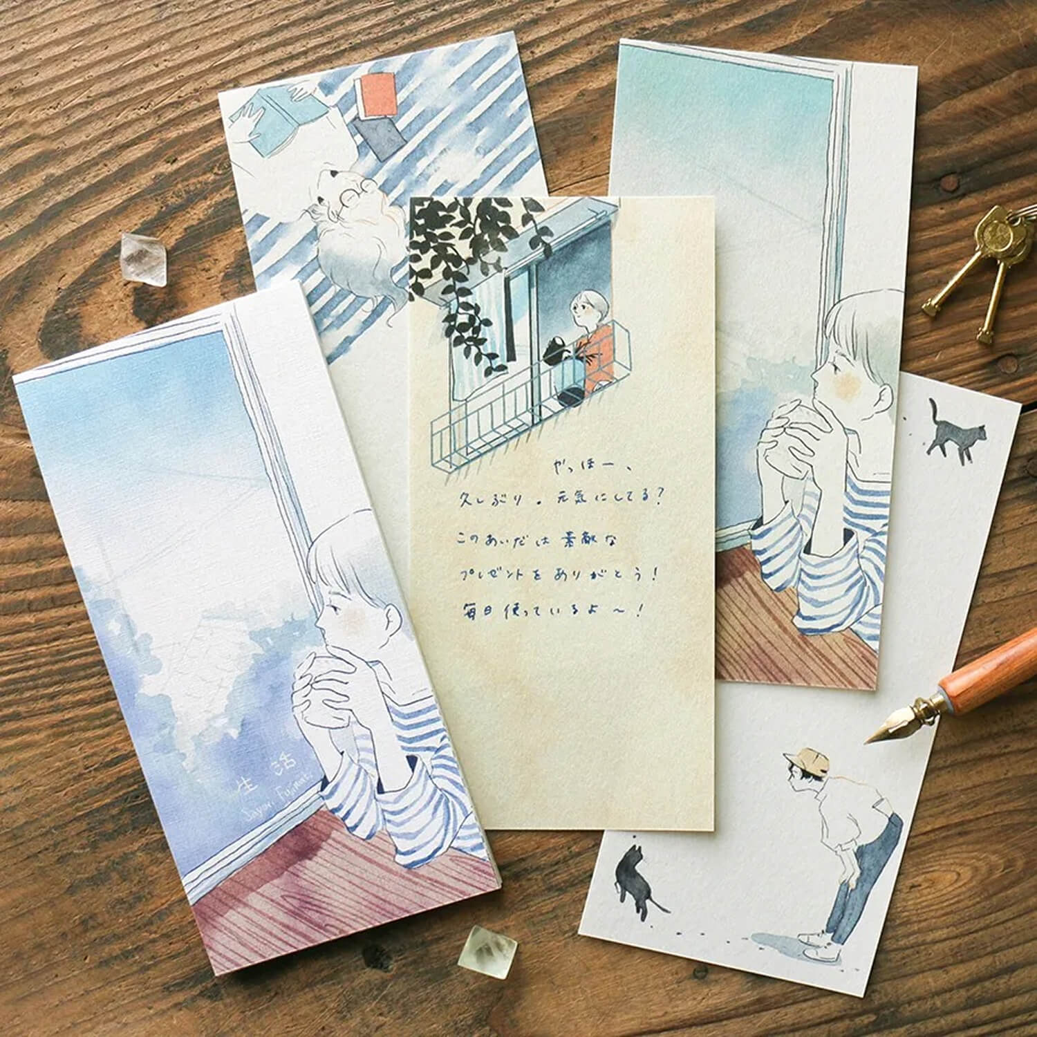 Sayuri Fujimaki Letter Pad – Daily Life