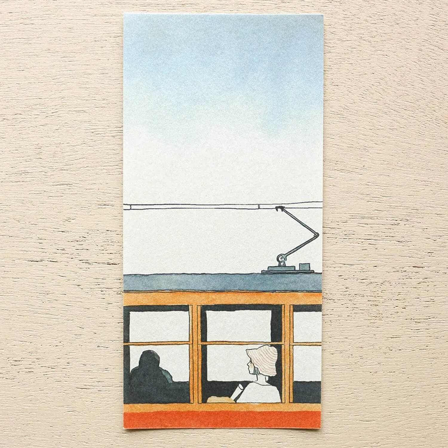 Sayuri Fujimaki Letter Pad – Journey