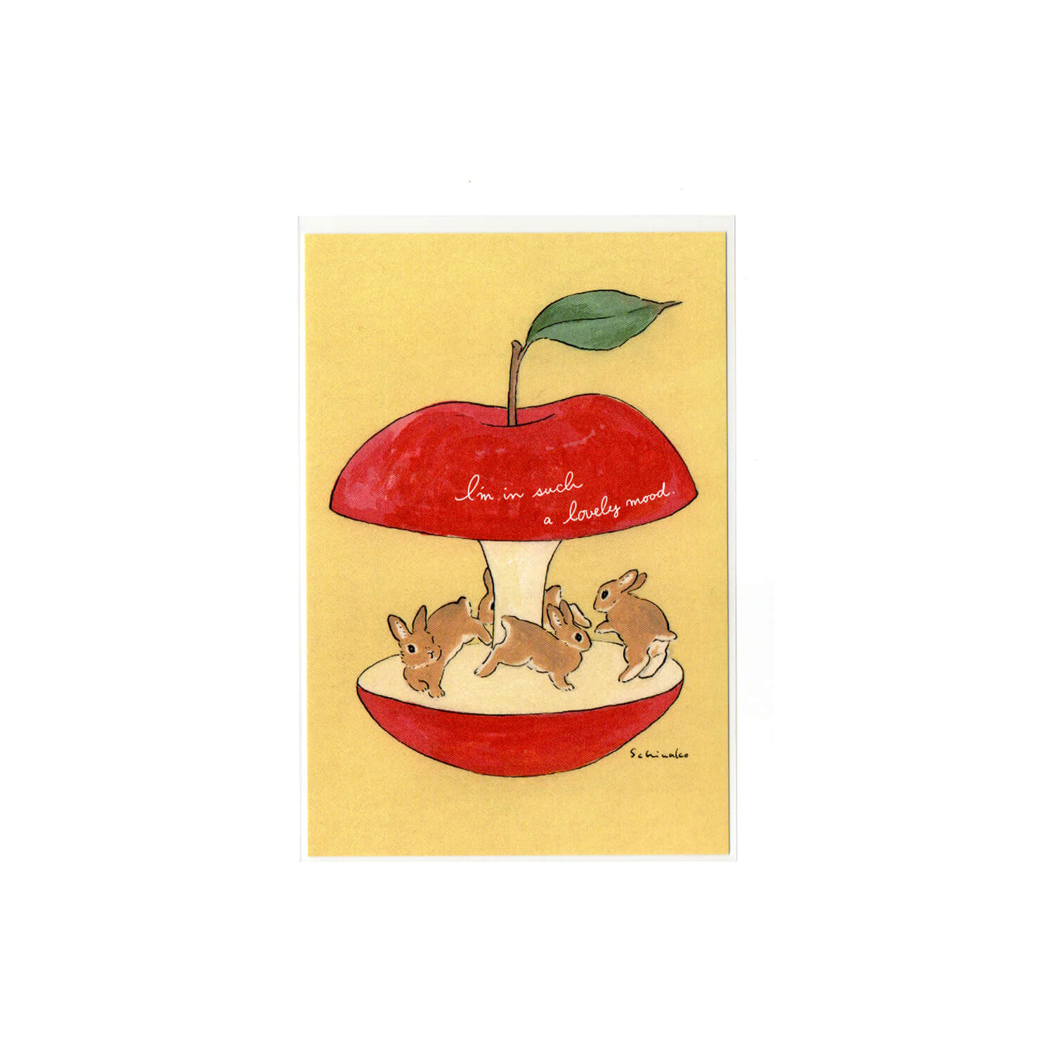 Schinako Moriyama Postcard – Feeling Good