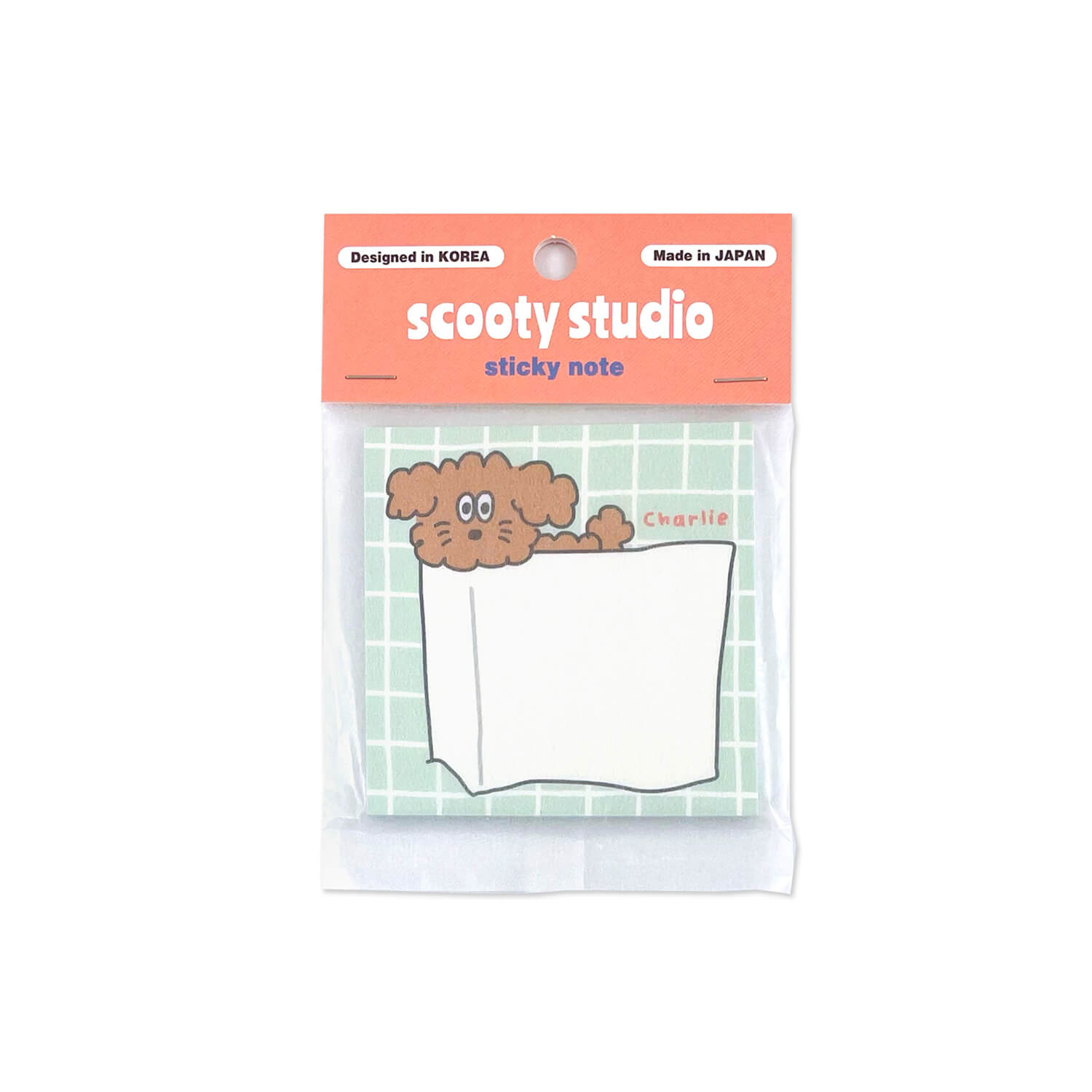 Scooty Studio Square Sticky Notes – Michael