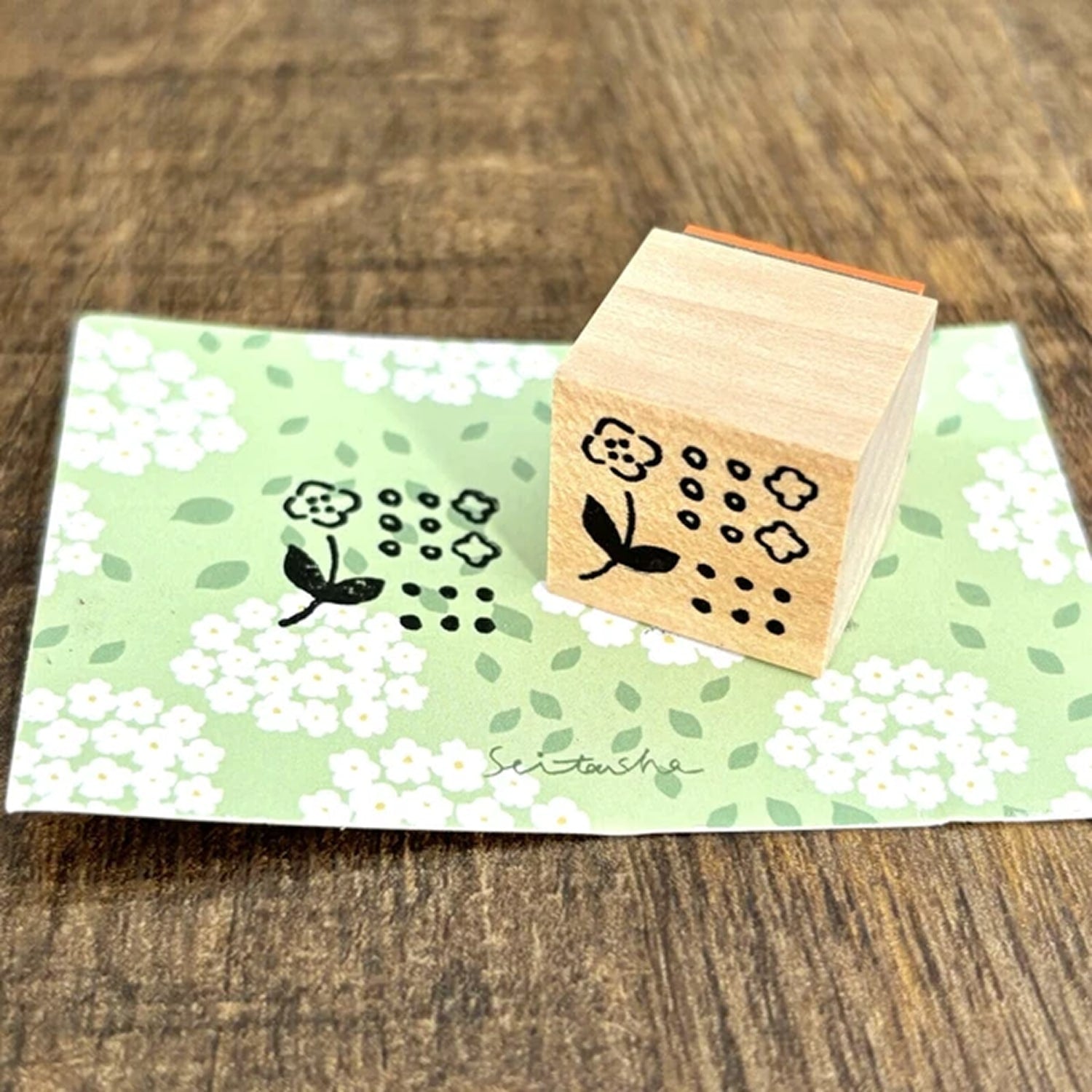 Seitousha Stamp – Pressed Flowers