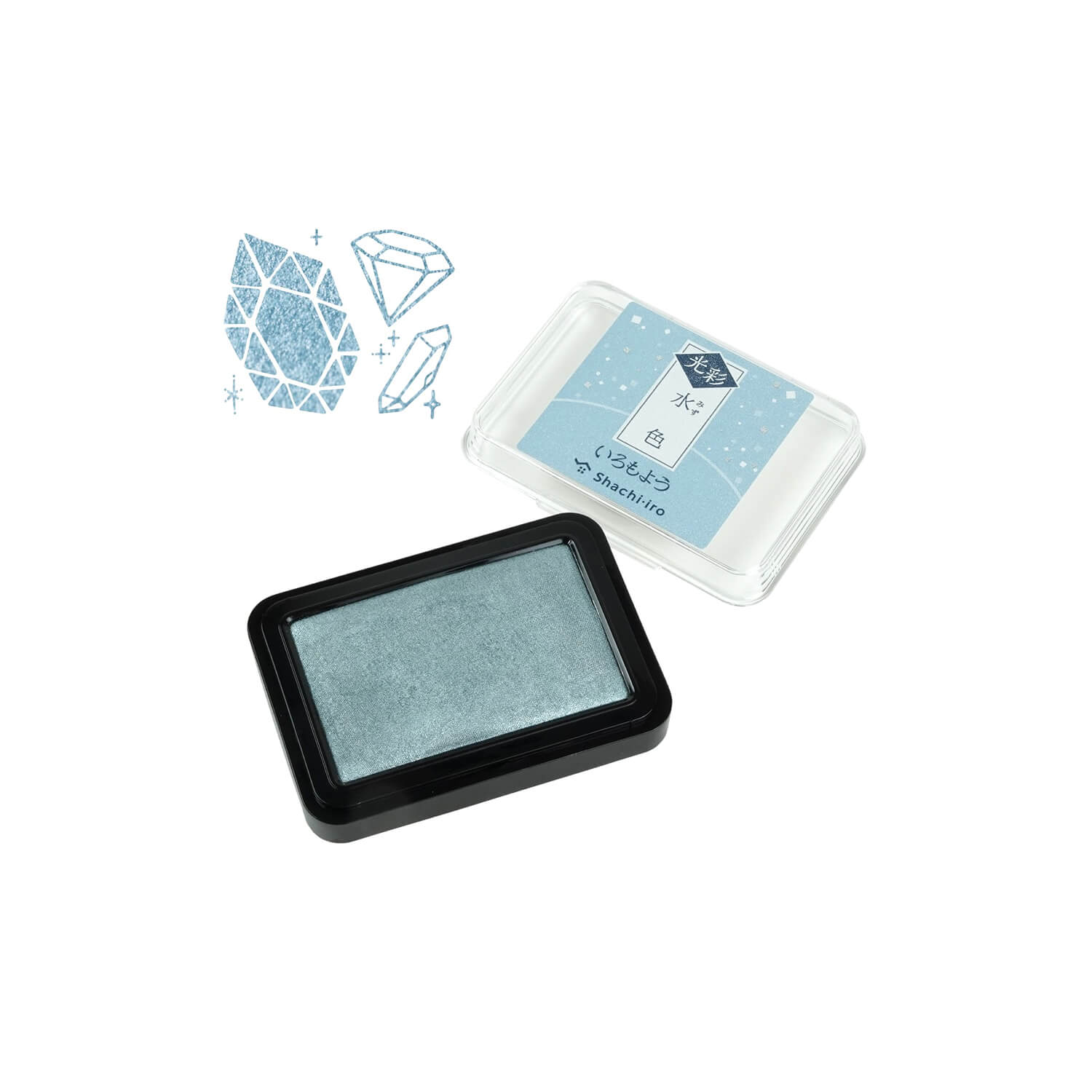 Shachihata Iromoyo Glitter Ink Pad