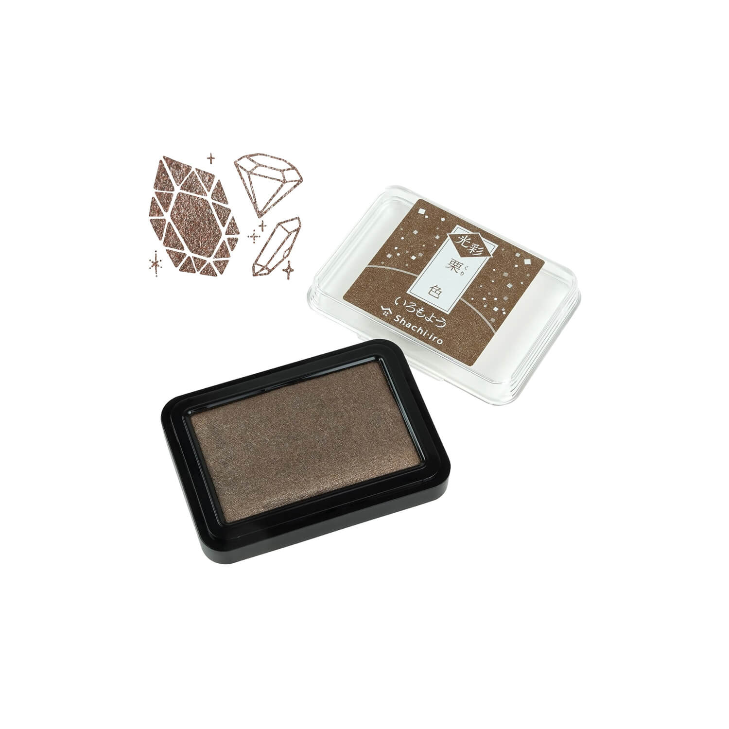 Shachihata Iromoyo Glitter Ink Pad