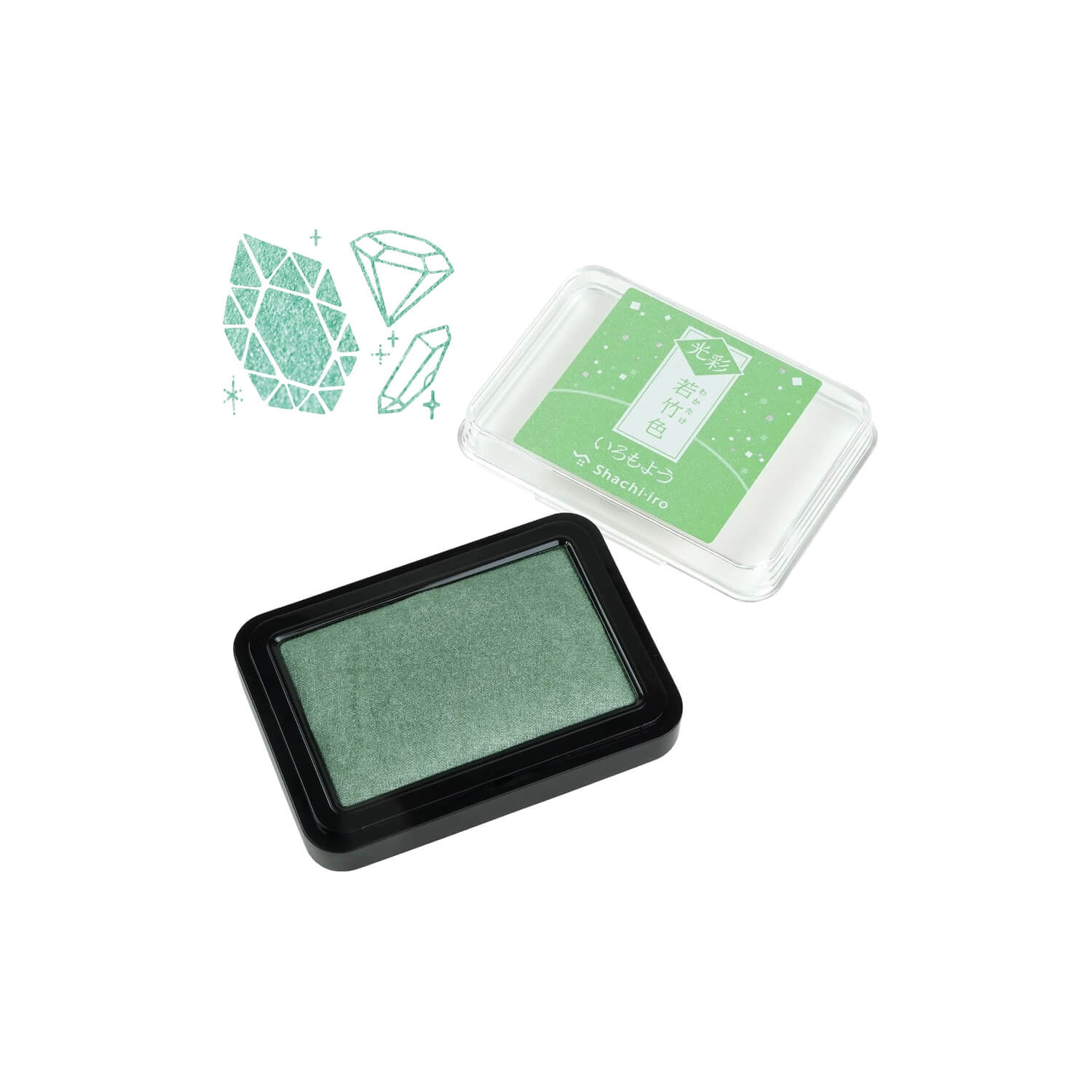 Shachihata Iromoyo Glitter Ink Pad