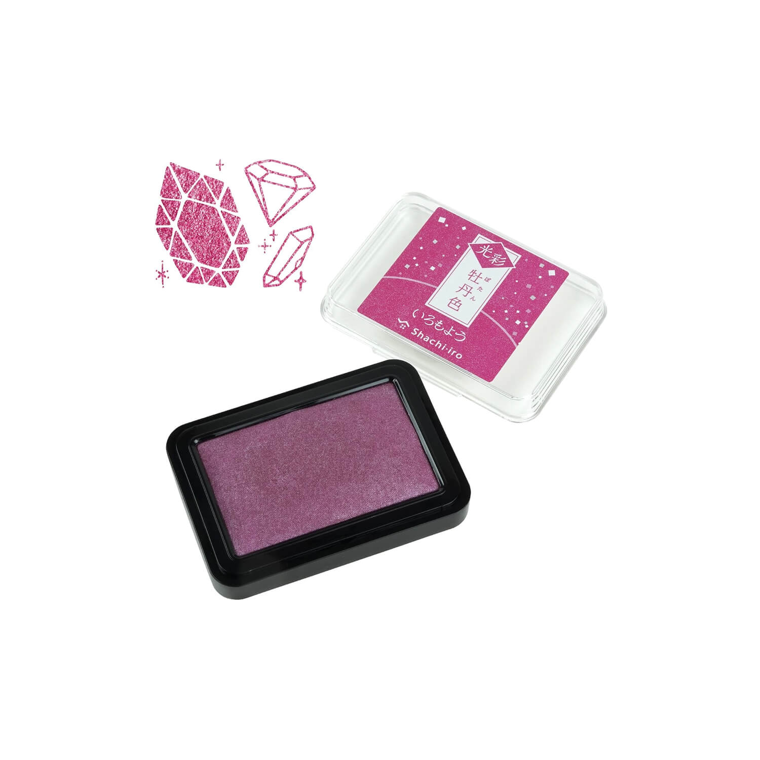 Shachihata Iromoyo Glitter Ink Pad