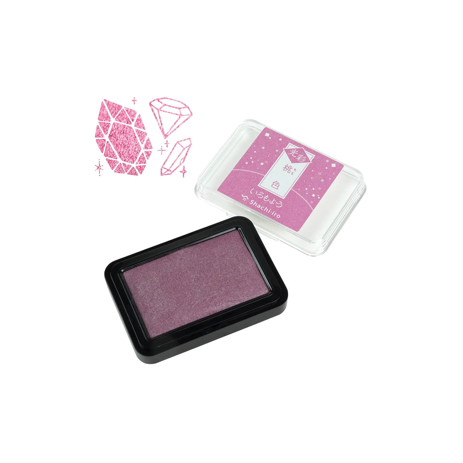 Shachihata Iromoyo Glitter Ink Pad
