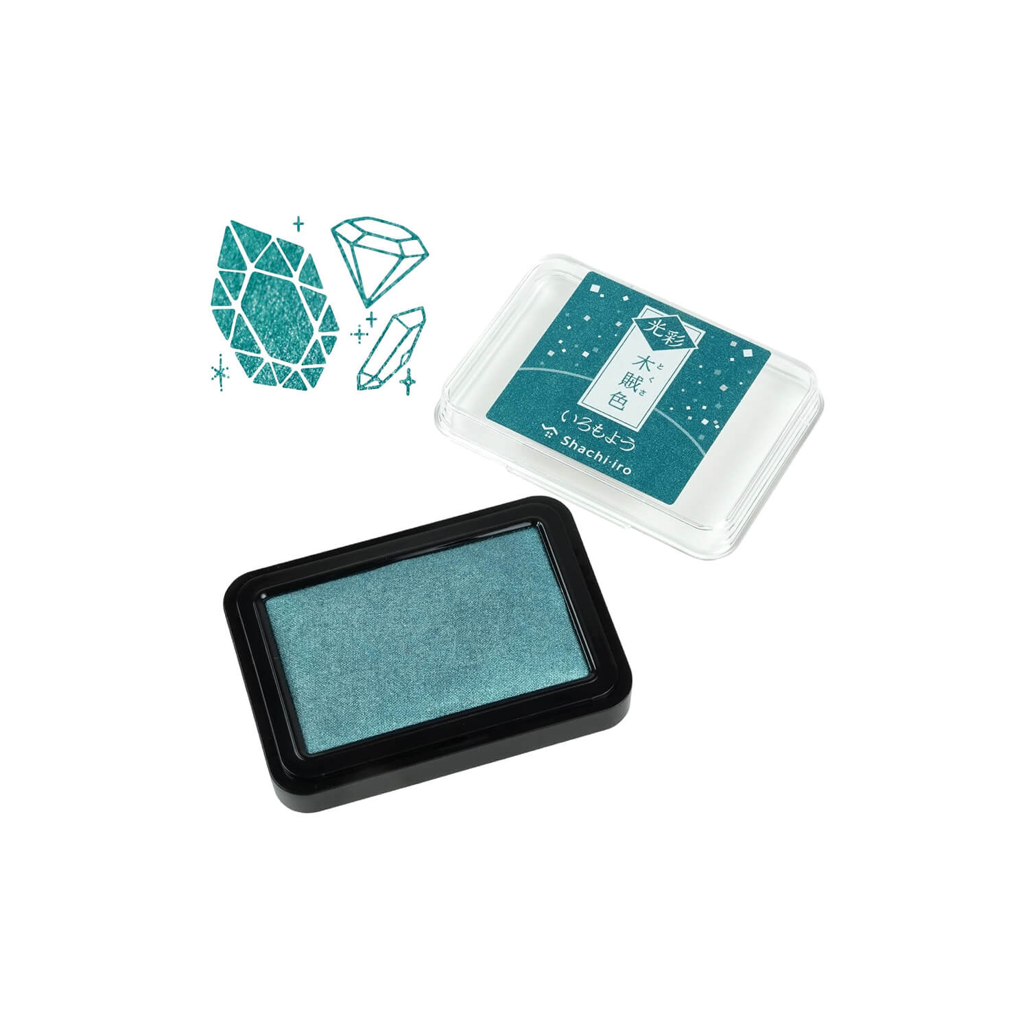 Shachihata Iromoyo Glitter Ink Pad