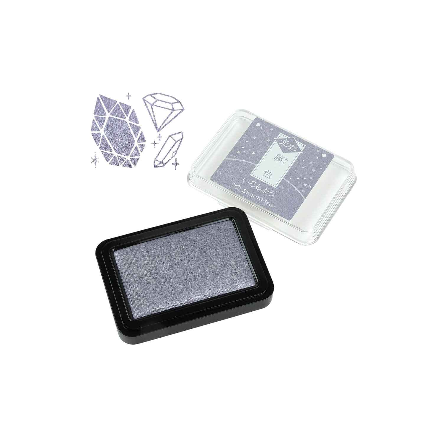 Shachihata Iromoyo Glitter Ink Pad