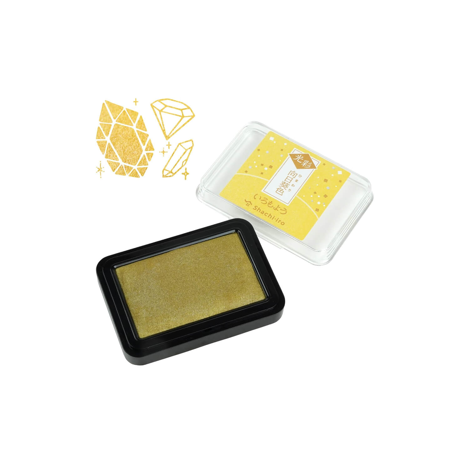 Shachihata Iromoyo Glitter Ink Pad