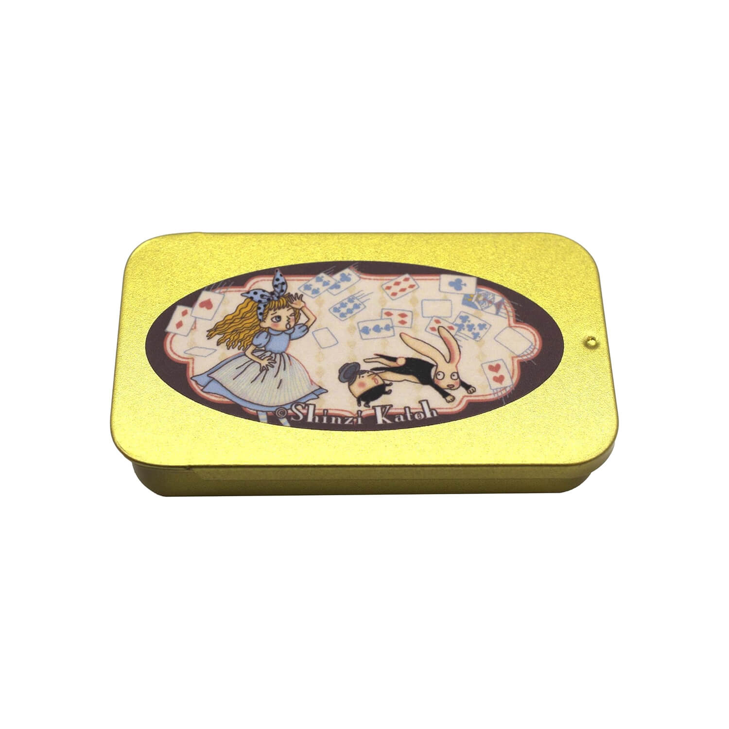 Shinzi Katoh Flake Sticker Tin – Fantasy Forever Alice