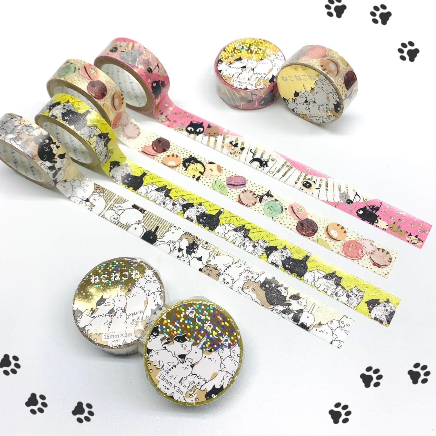 Shinzi Katoh Kirapika Masking Tape – Nekonekone