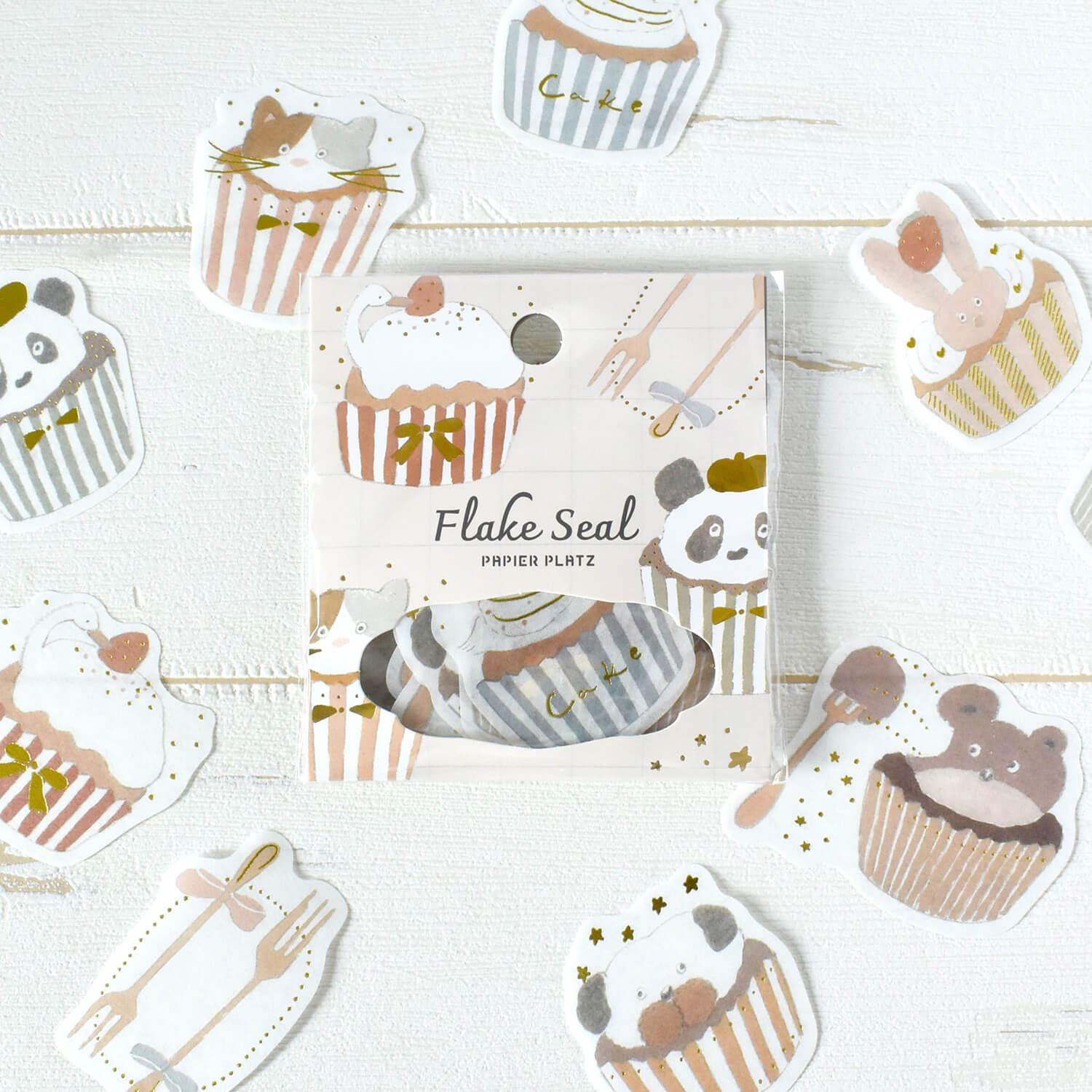 Tobimatsu Shoichiro Foil Flake Stickers – Cupcake Toppings