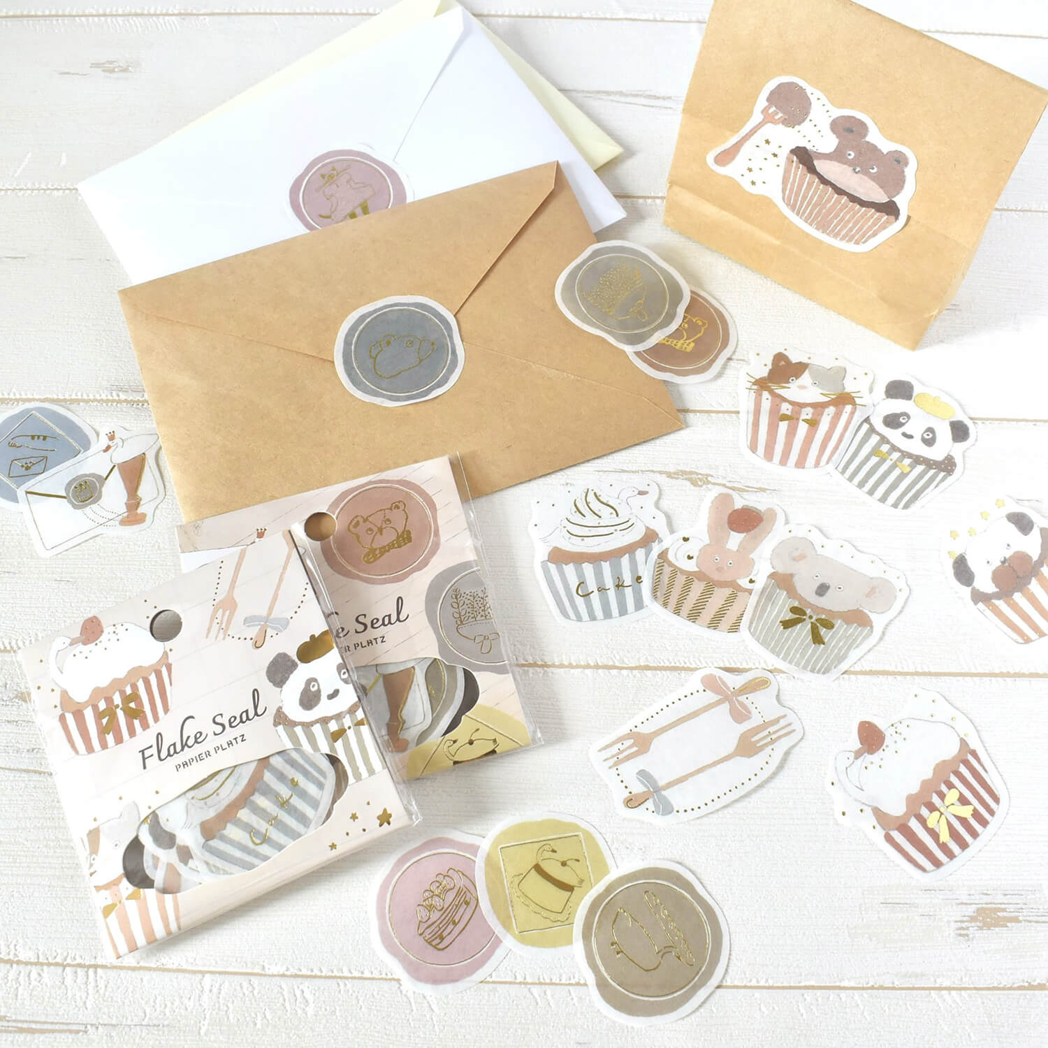 Tobimatsu Shoichiro Foil Flake Stickers – Cupcake Toppings