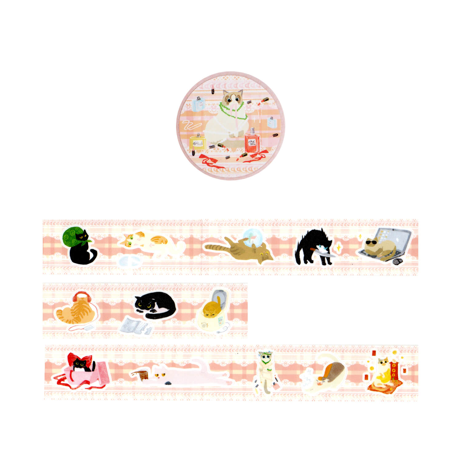 Spare Tide Kiss-Cut Masking Tape – Meow