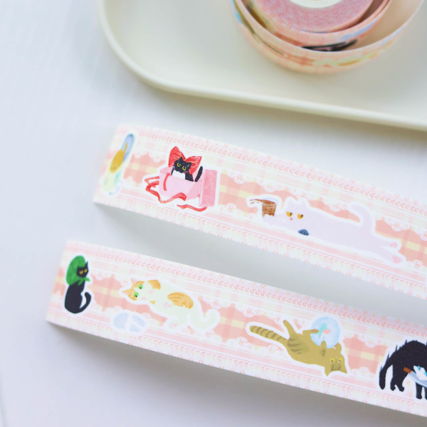 Spare Tide Kiss-Cut Masking Tape – Meow