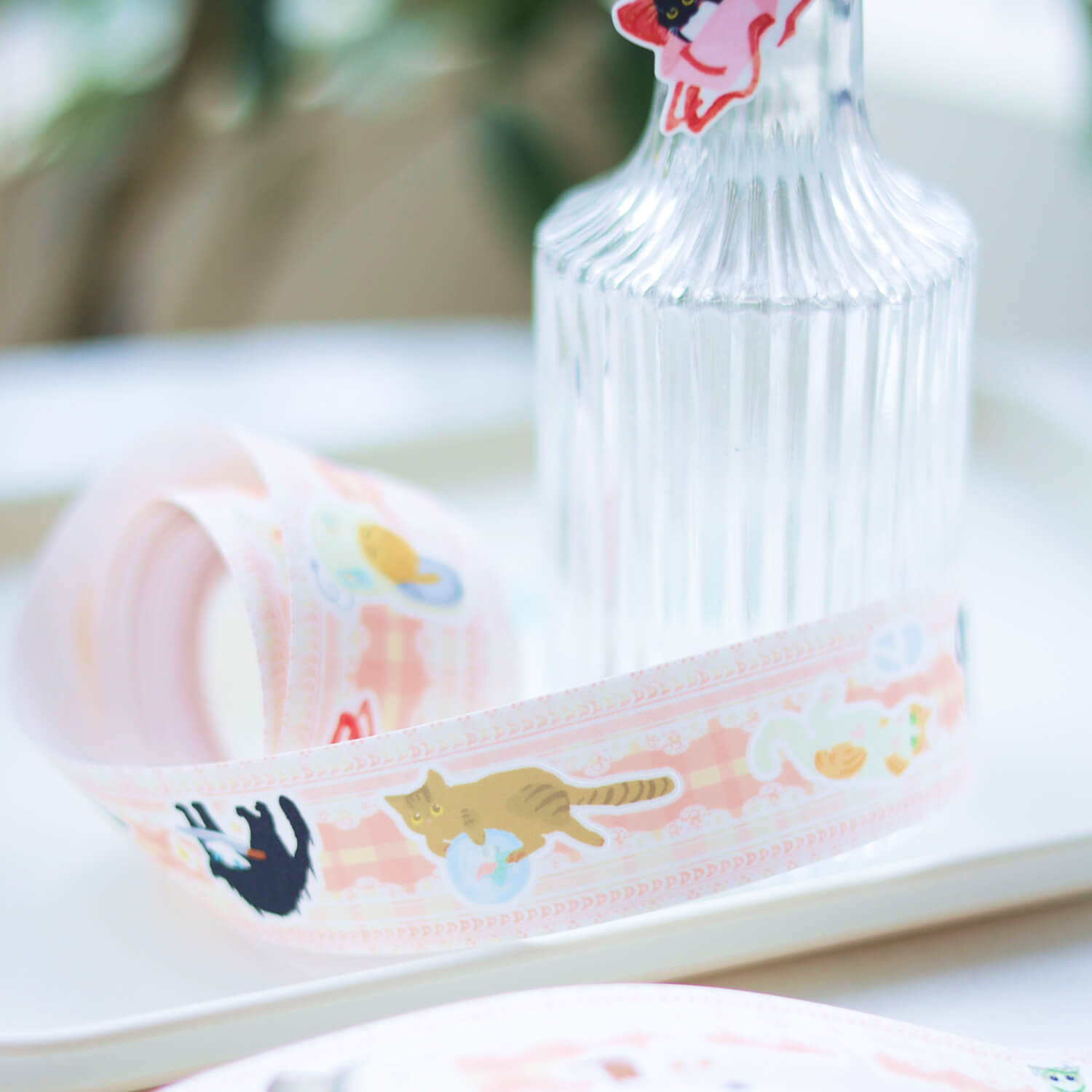 Spare Tide Kiss-Cut Masking Tape – Meow