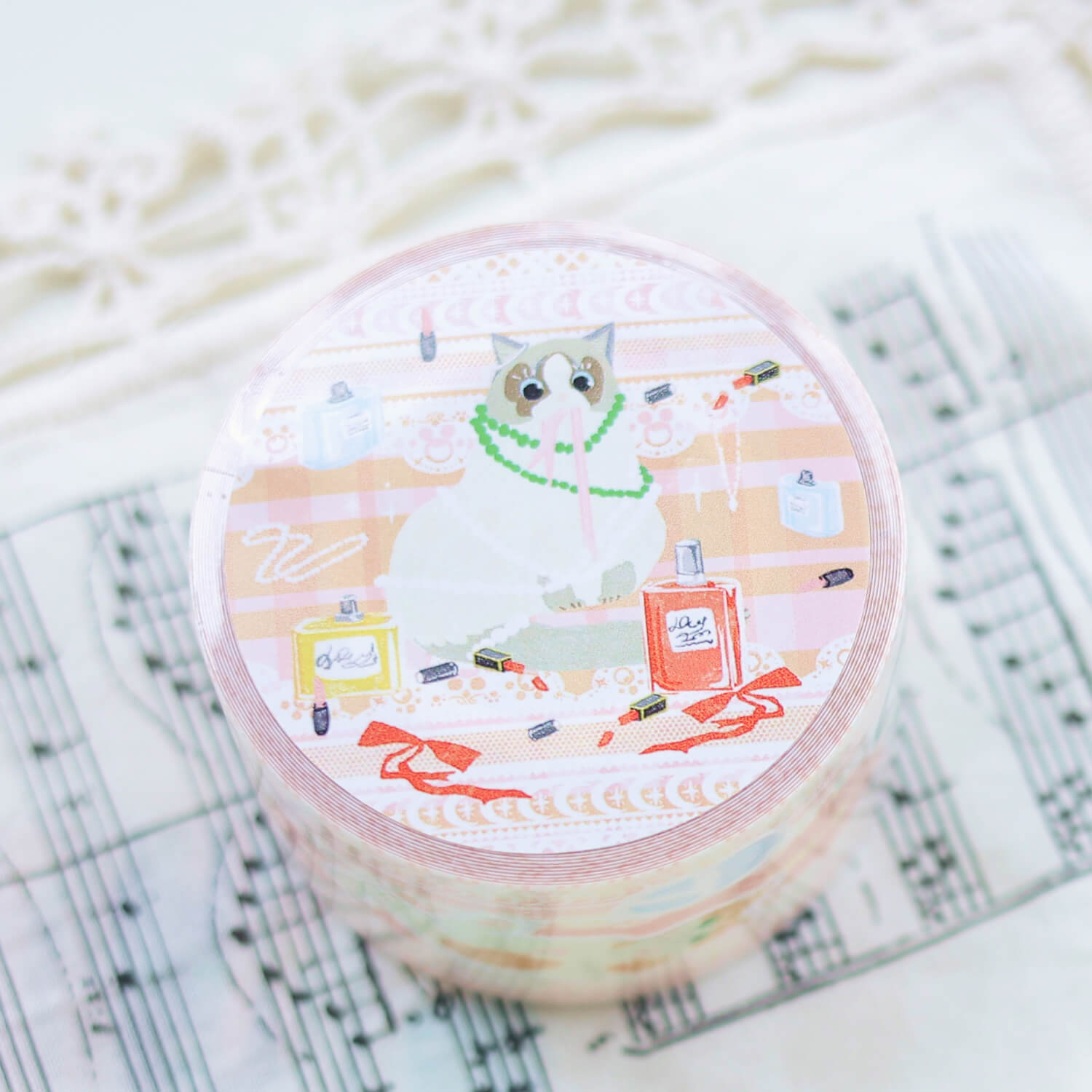 Spare Tide Kiss-Cut Masking Tape – Meow
