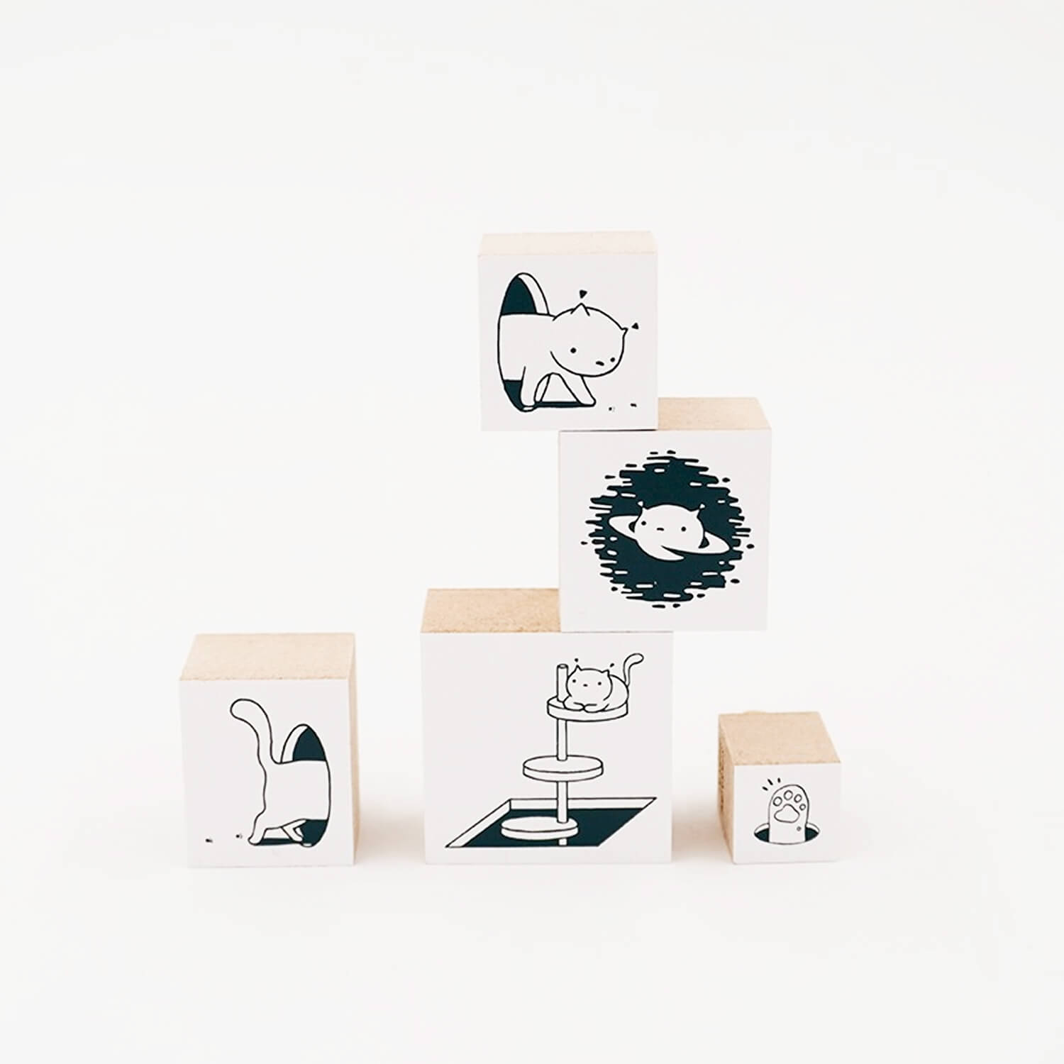 Sparking Moment Rubber Stamp Set – Meow Collection