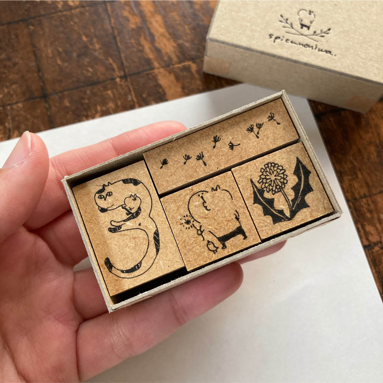 Spica Garden Stamp Set – March Dandelion