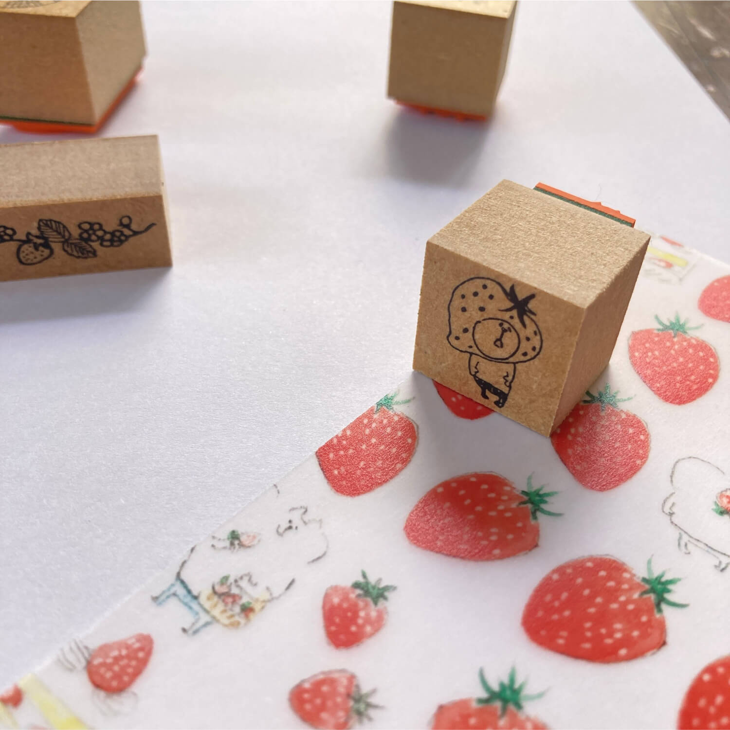Spica Garden Stamp Set – May Strawberry