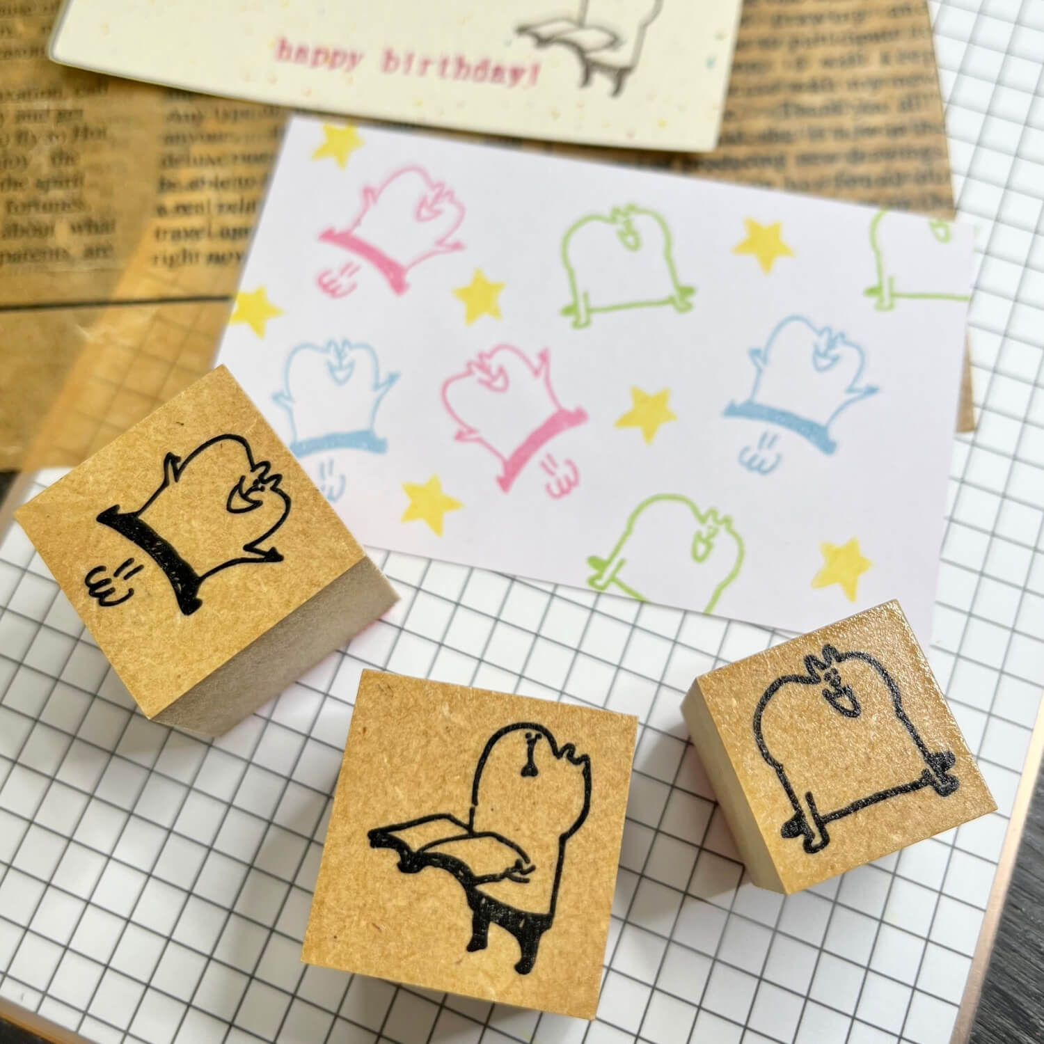 Spica Garden Stamp – Waai ('Yay!')