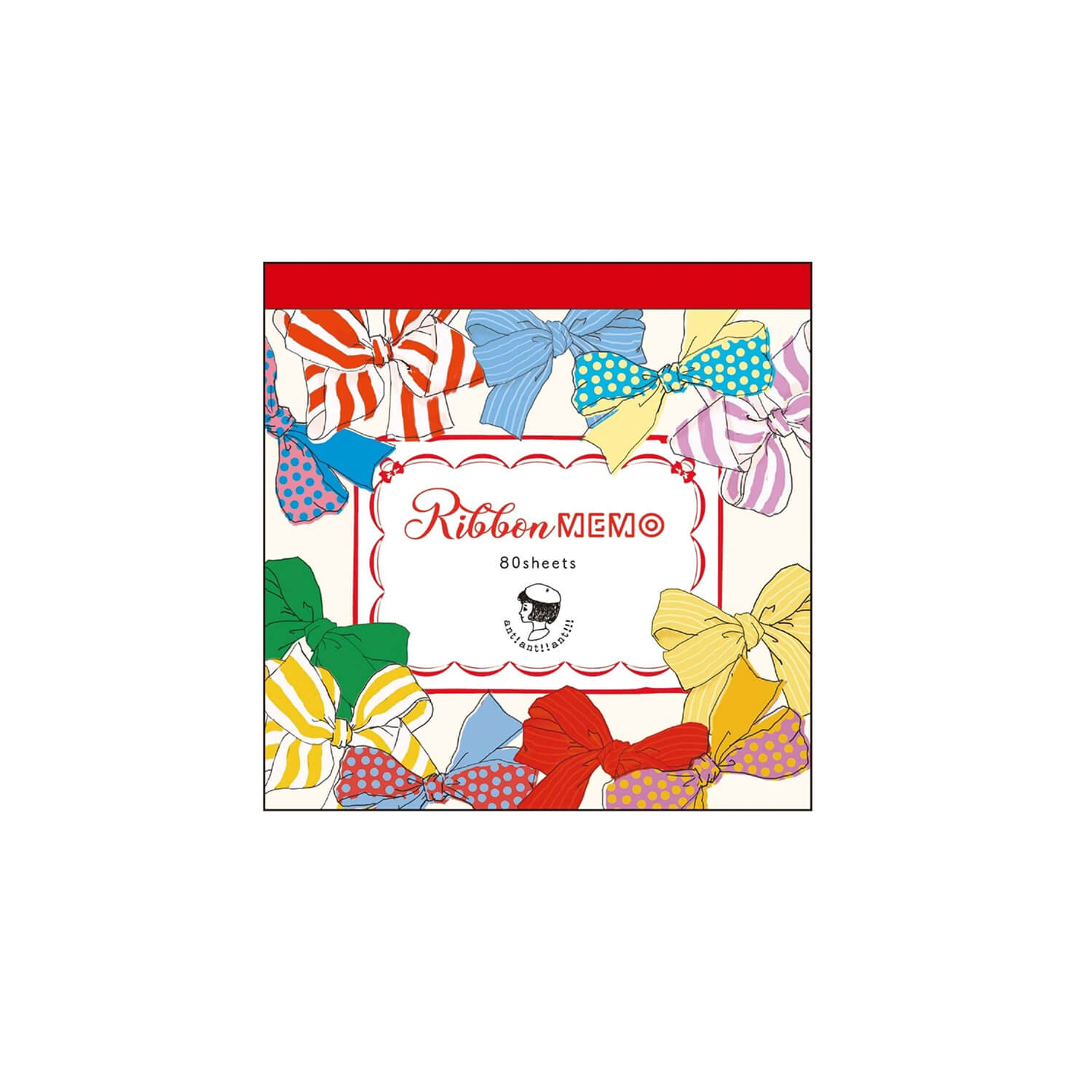 Square Memo Pad – Ribbon