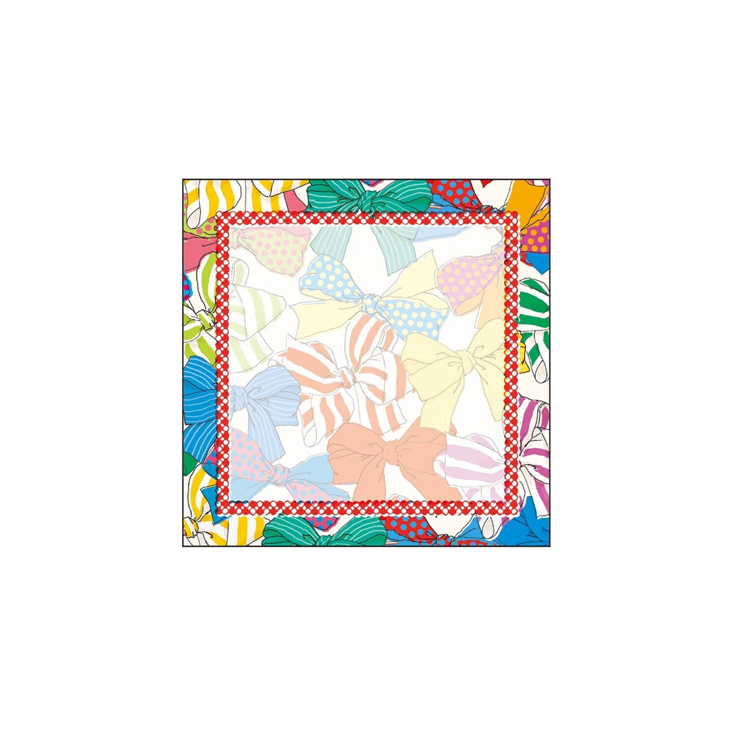 Square Memo Pad – Ribbon
