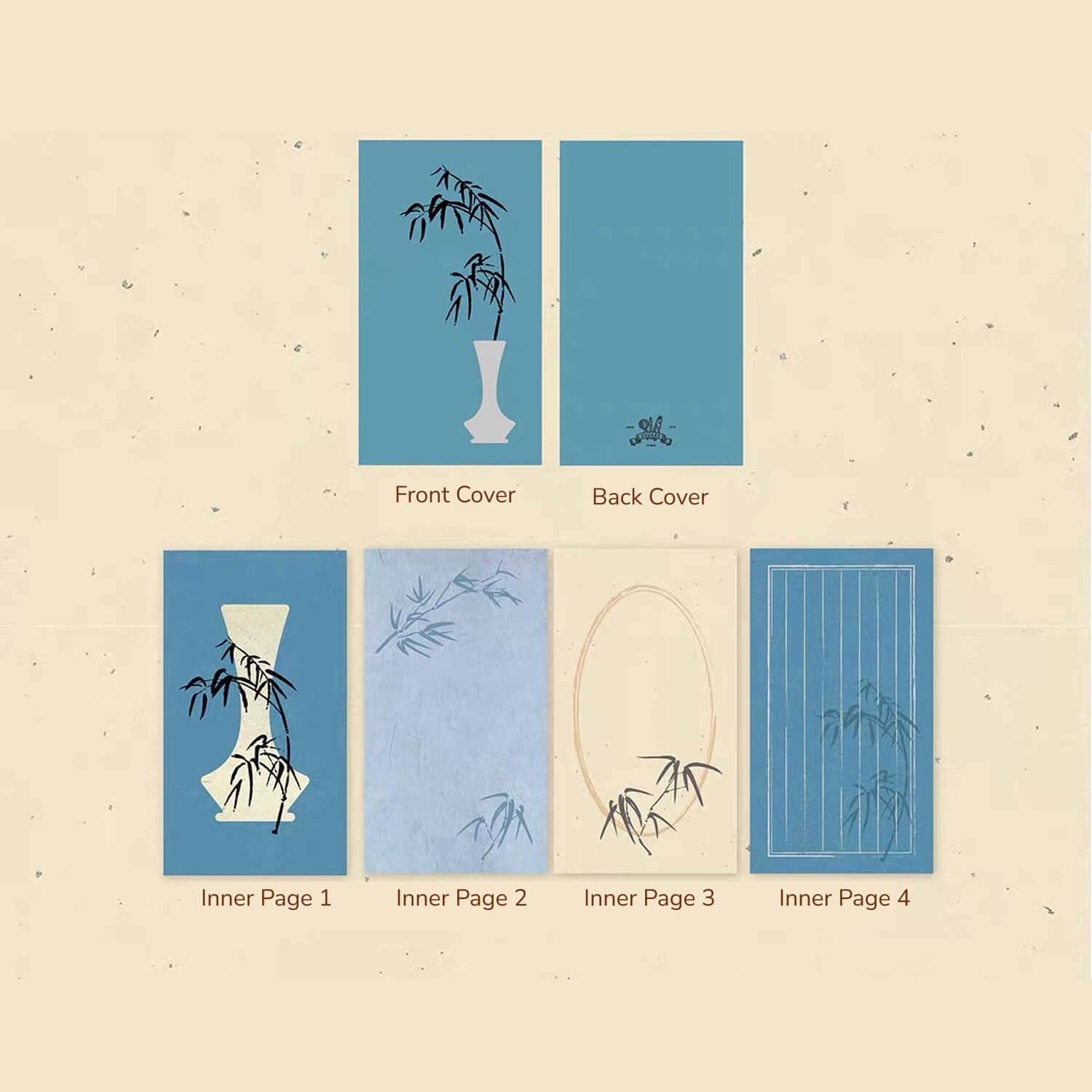 Square Studio Beijing Collection Memo Pad - Bamboo