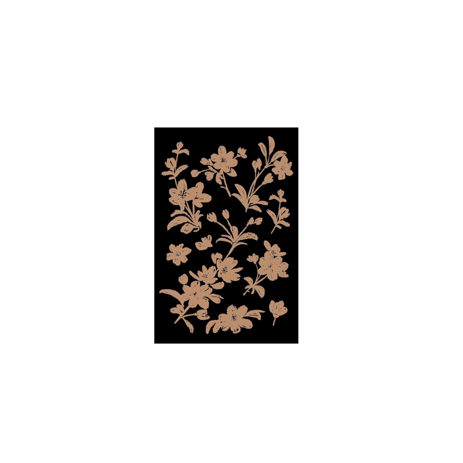 Square Studio Beijing Collection Stamp - Crabapple