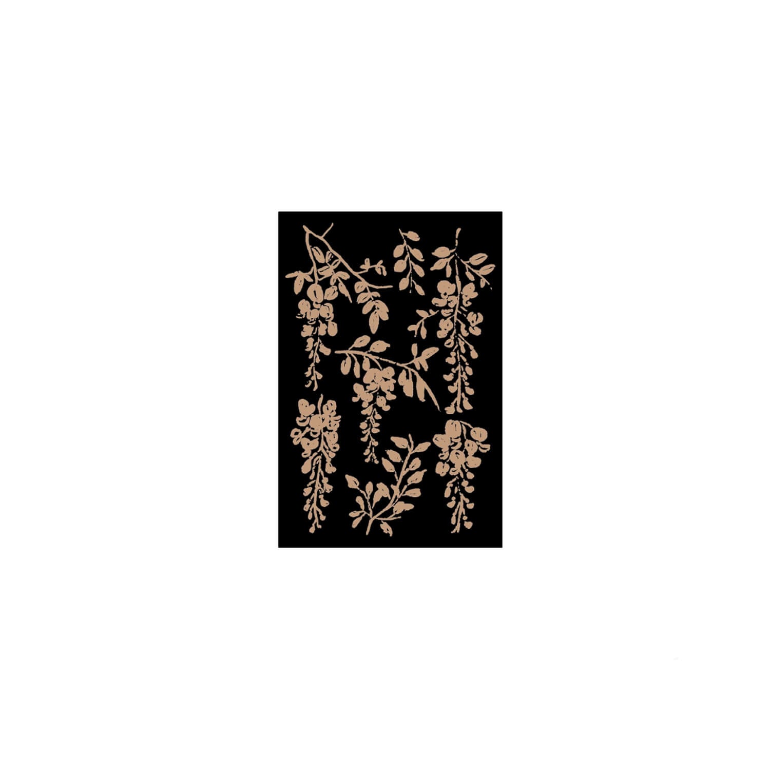 Square Studio Beijing Collection Stamp - Wisteria