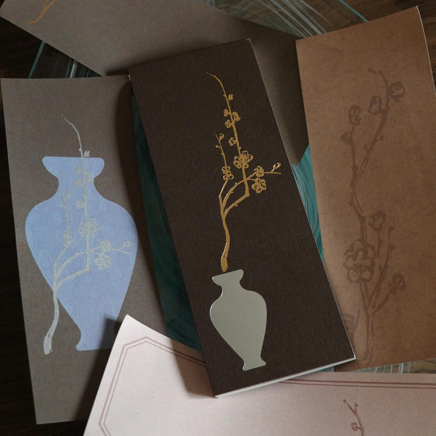 Square Studio Beijing Collection Memo Pad - Plum Blossom