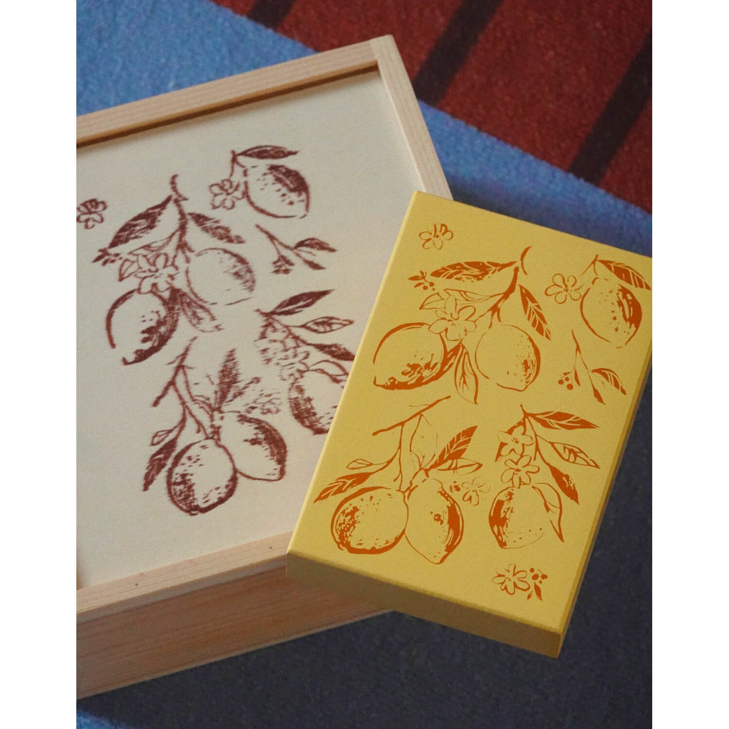 Square Studio Leisure Days Lemon Wood Stamp