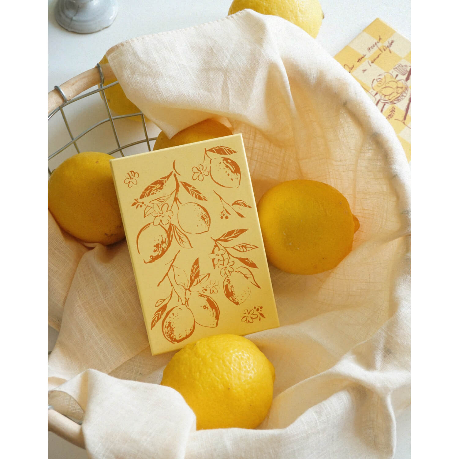Square Studio Leisure Days Lemon Wood Stamp